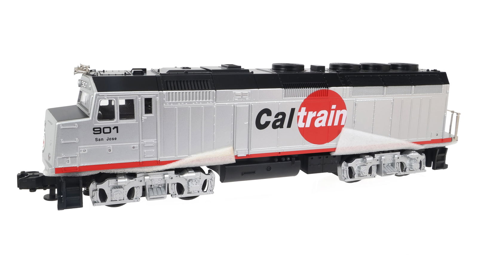 MTH RAIL KING O GAUGE F40PH CALTRAIN DIESEL LOCOMOTIVE (1 of 3)