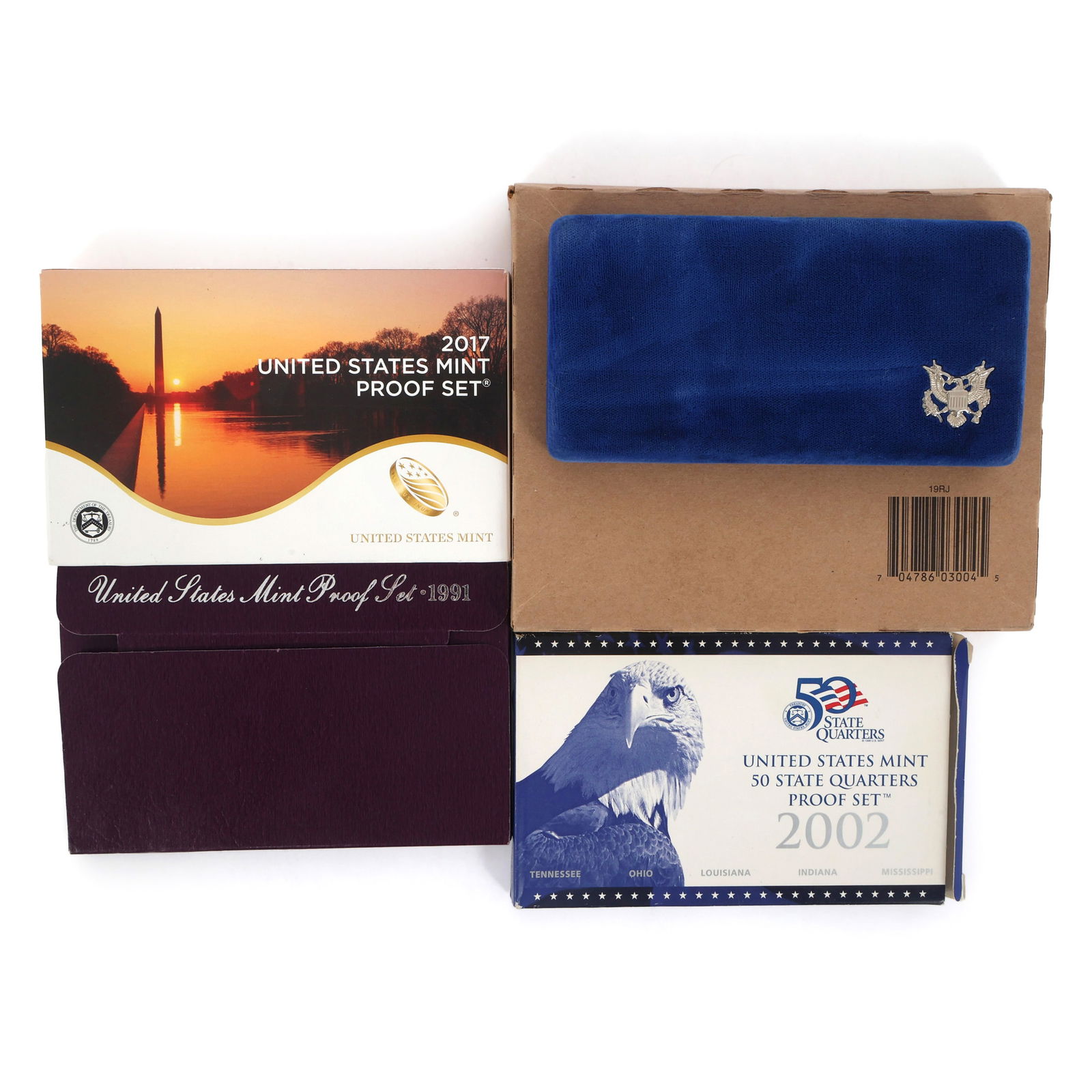 US PROOF & MINT COIN SETS - LOT OF 6 (1 of 11)