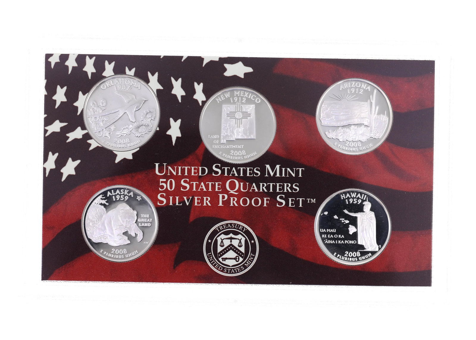 2008 US MINT SILVER PROOF SET - 5