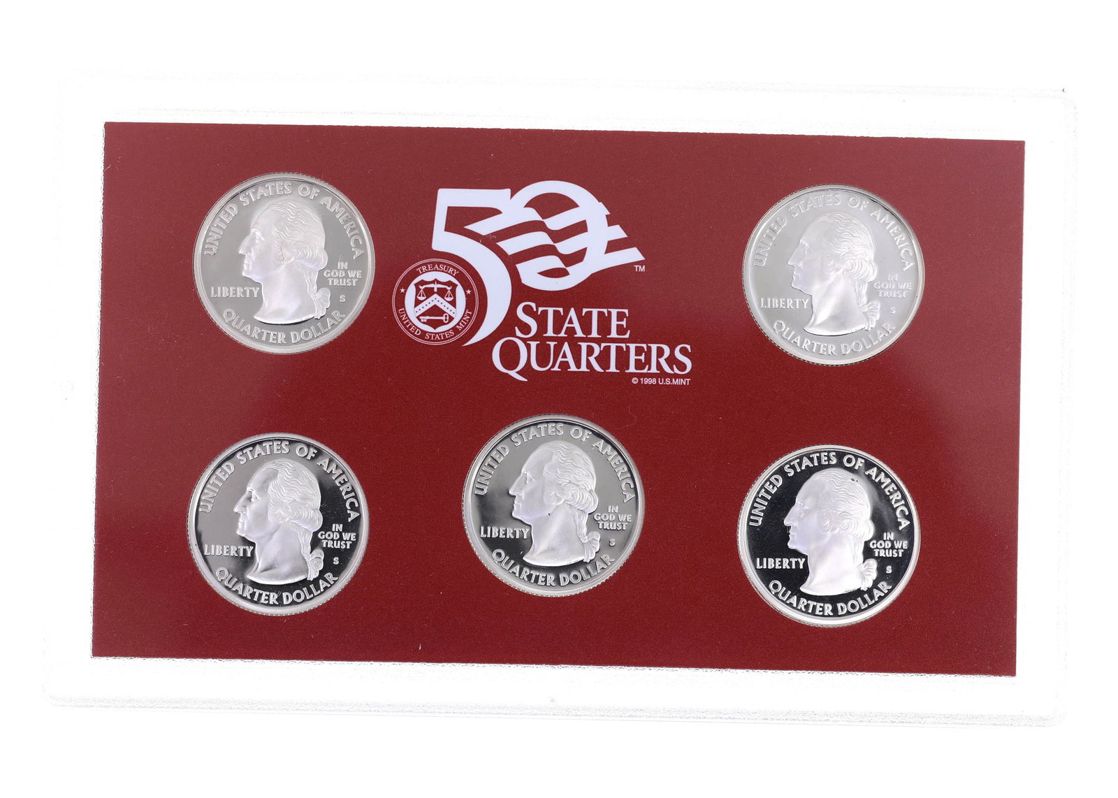 2008 US MINT SILVER PROOF SET - 6