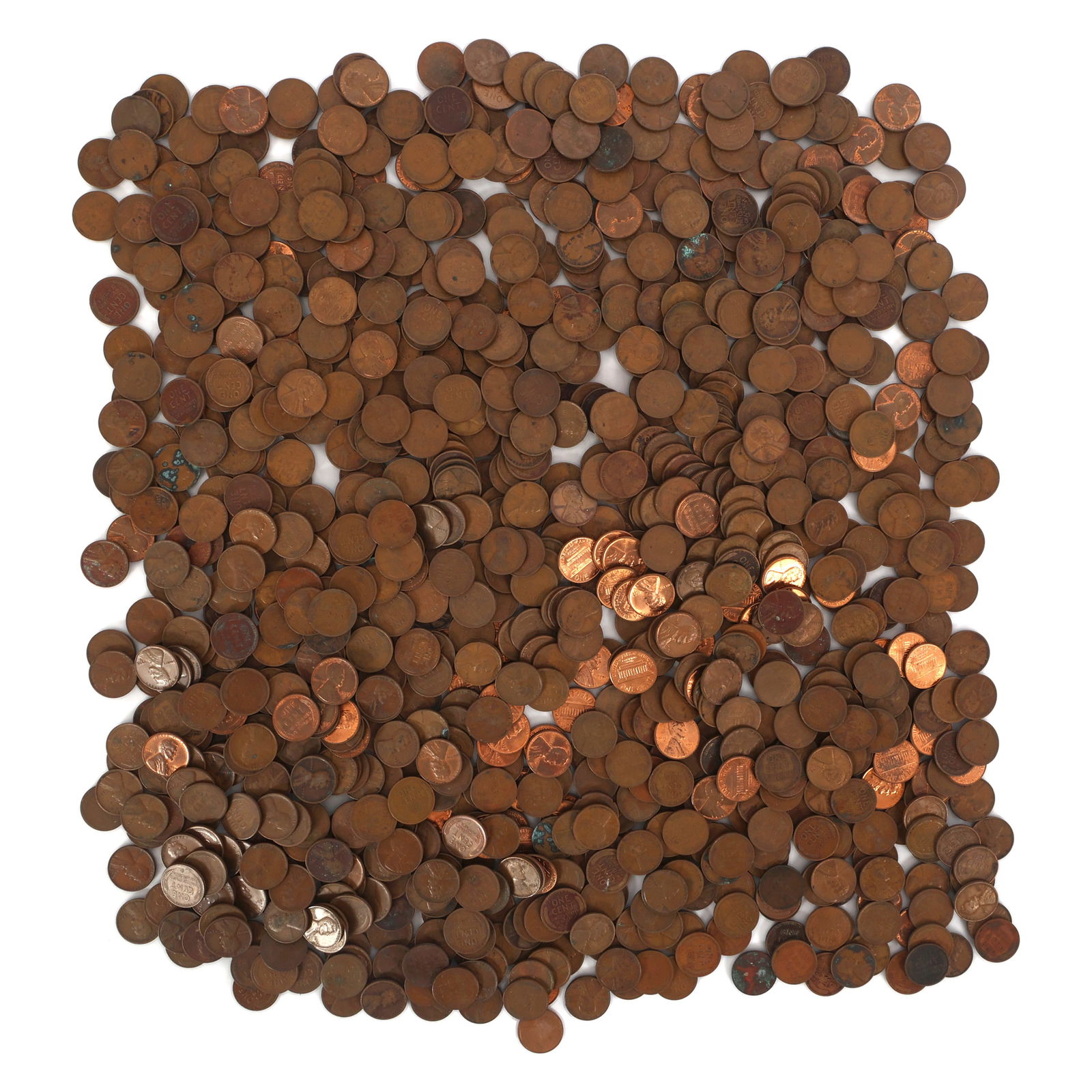 US WHEAT PENNIES UNSEARCHED - 7.5 LBS (1 of 4)
