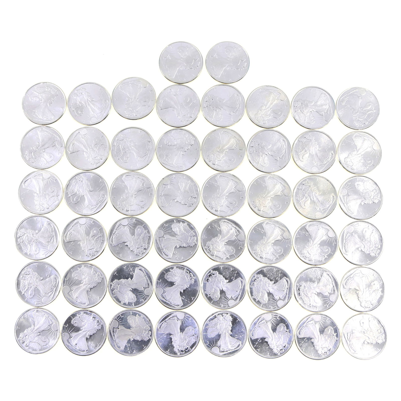 HIGHLAND MINT .999 SILVER 1/10 OZ LIBERTY ROUNDS (1 of 2)