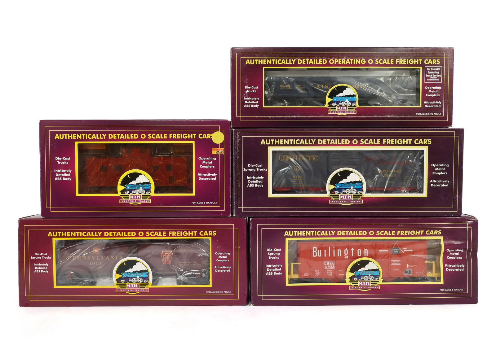 MTH O GAUGE TRAIN CARS - LOT OF 5: IMPORTANT SHIPPING NOTE - PLEASE READ | LiveAuctioneers "LiveShipping" Is Unreasonable & Costly: LiveAuctioneers now requires all auctioneers to offer their "LiveShipping" service. Auctioneers no long