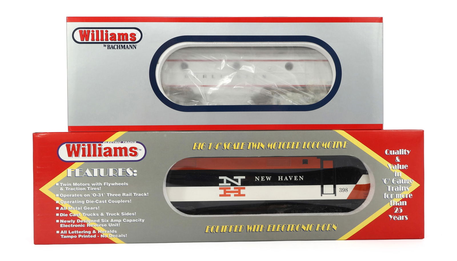 WILLIAMS O GAUGE DUMMY A & B UNIT LOCOMOTIVES: IMPORTANT SHIPPING NOTE - PLEASE READ | LiveAuctioneers "LiveShipping" Is Unreasonable & Costly: LiveAuctioneers now requires all auctioneers to offer their "LiveShipping" service. Auctioneers no long