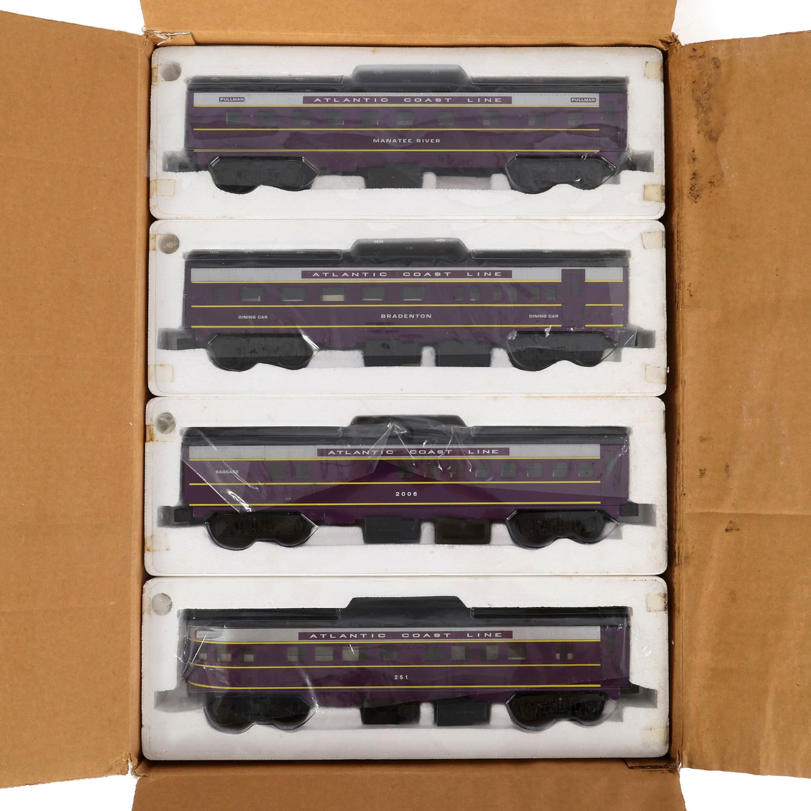 K-LINE O GAUGE ACL STREAMLINER 4-PAC SET K4504A: IMPORTANT SHIPPING NOTE - PLEASE READ | LiveAuctioneers "LiveShipping" Is Unreasonable & Costly: LiveAuctioneers now requires all auctioneers to offer their "LiveShipping" service. Auctioneers no long