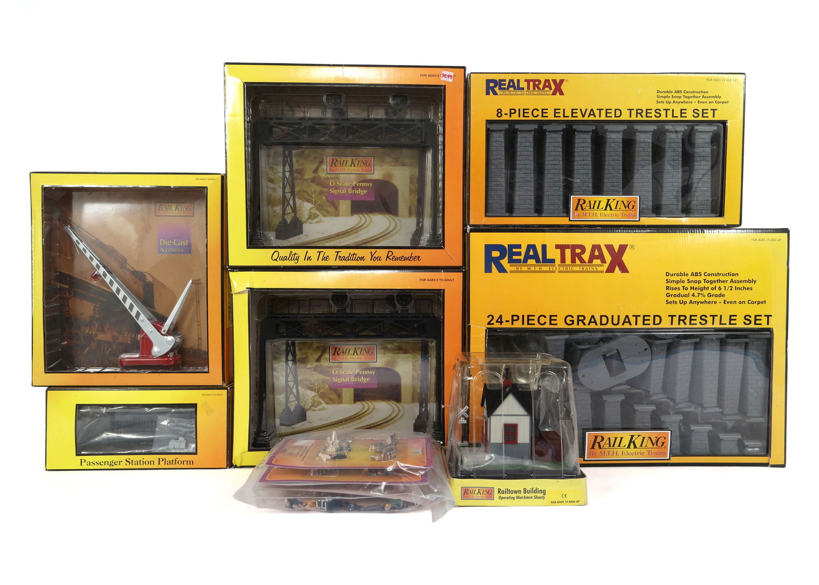 MTH RAIL KING MODEL TRAIN ACCESSORIES: IMPORTANT SHIPPING NOTE - PLEASE READ | LiveAuctioneers "LiveShipping" Is Unreasonable & Costly: LiveAuctioneers now requires all auctioneers to offer their "LiveShipping" service. Auctioneers no long