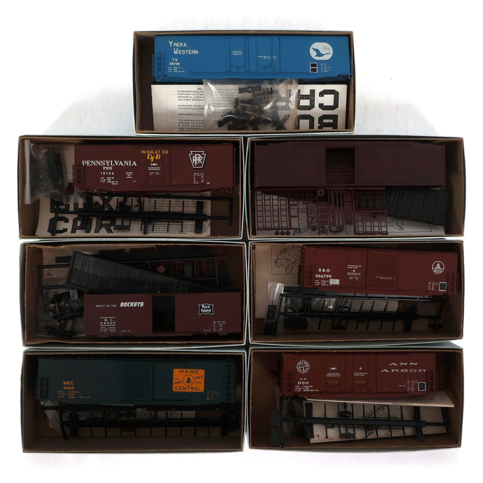 FRONT RANGE PRODUCTS HO GAUGE TRAIN CARS - LOT OF 7: IMPORTANT SHIPPING NOTE - PLEASE READ | LiveAuctioneers "LiveShipping" Is Unreasonable & Costly: LiveAuctioneers now requires all auctioneers to offer their "LiveShipping" service. Auctioneers no long