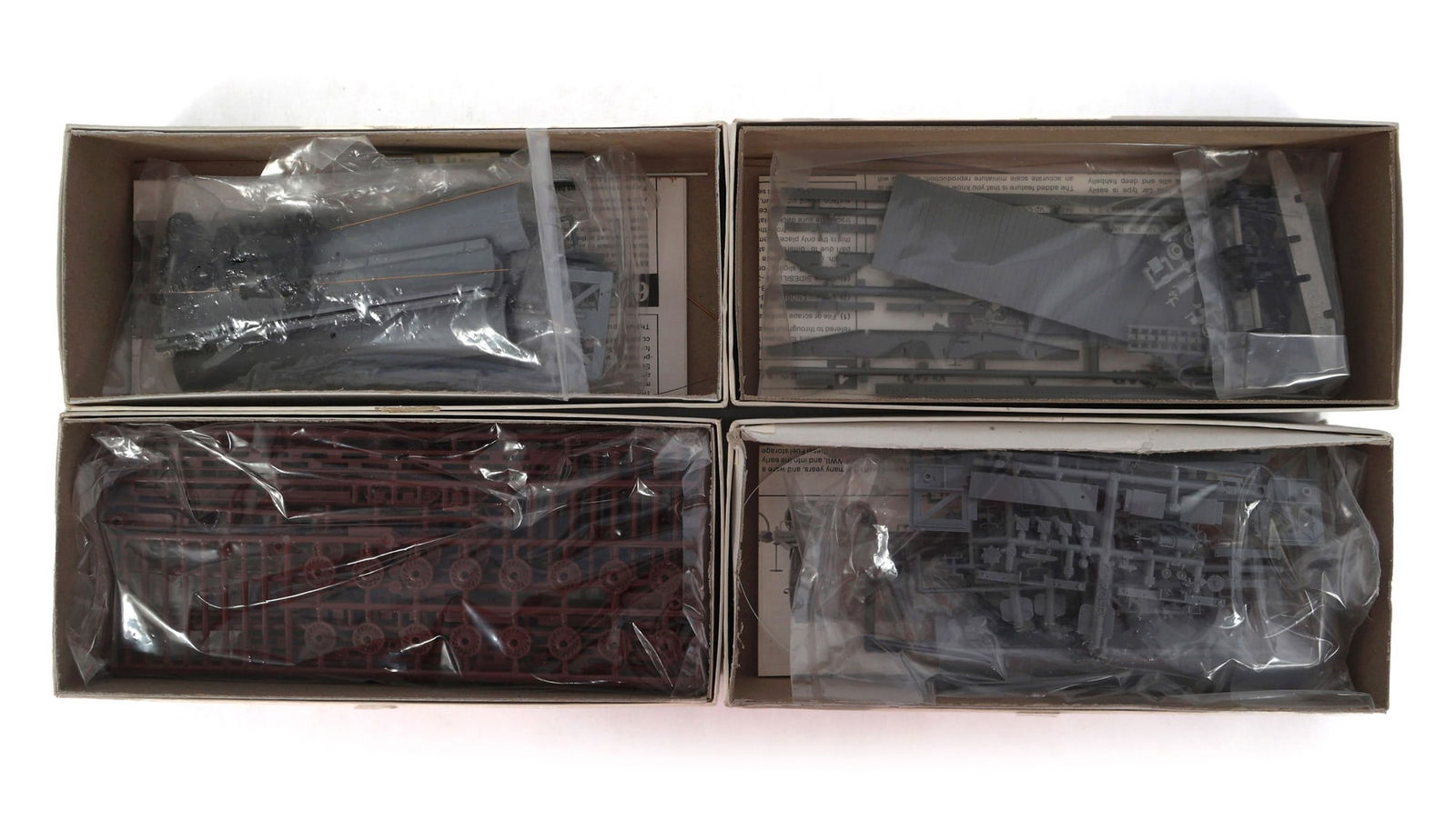 TICHY TRAIN GROUP HO GAUGE TRAIN CAR KITS - LOT OF 4 (1 of 3)