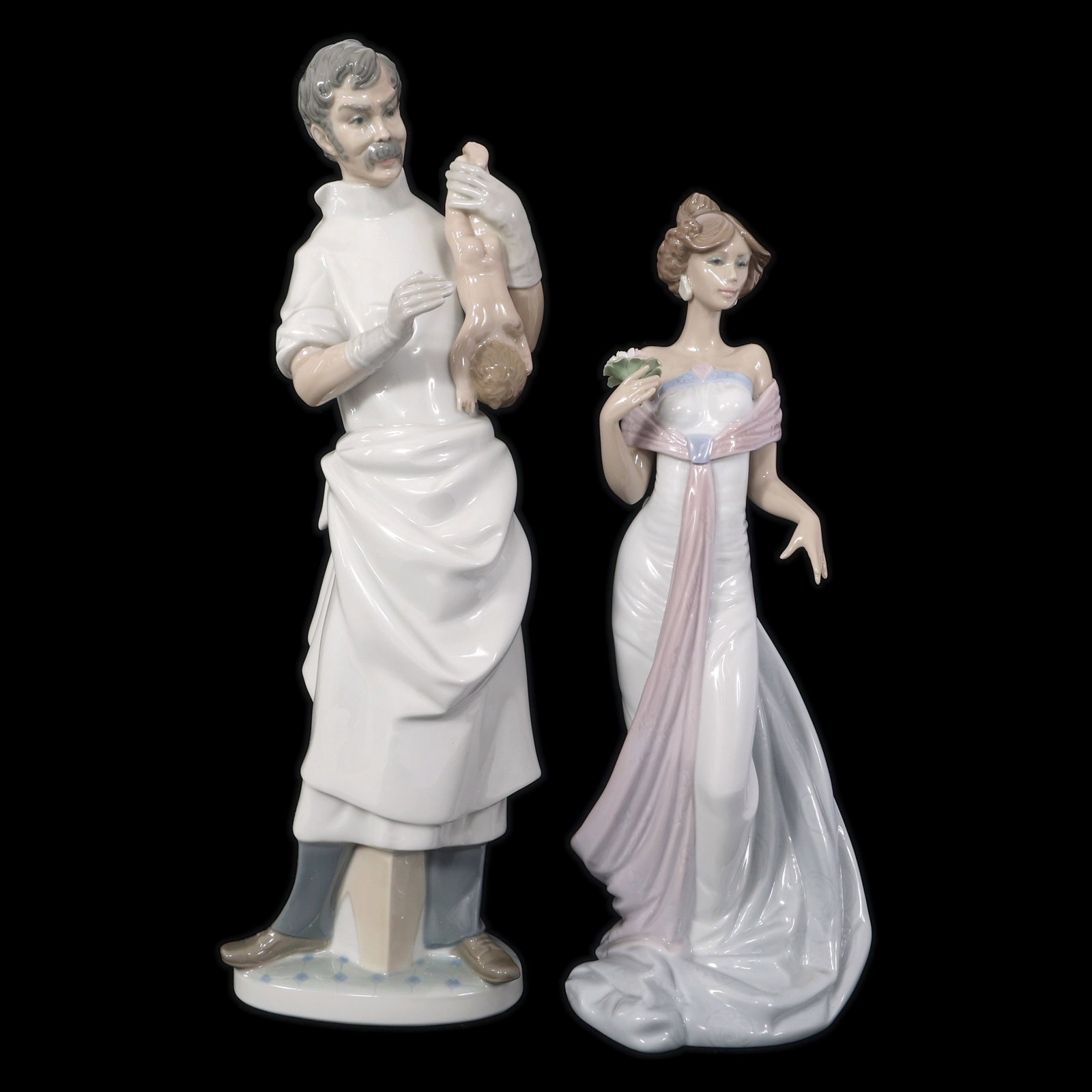 LLADRO PORCELAIN FIGURINES - LOT OF 2 (1 of 12)