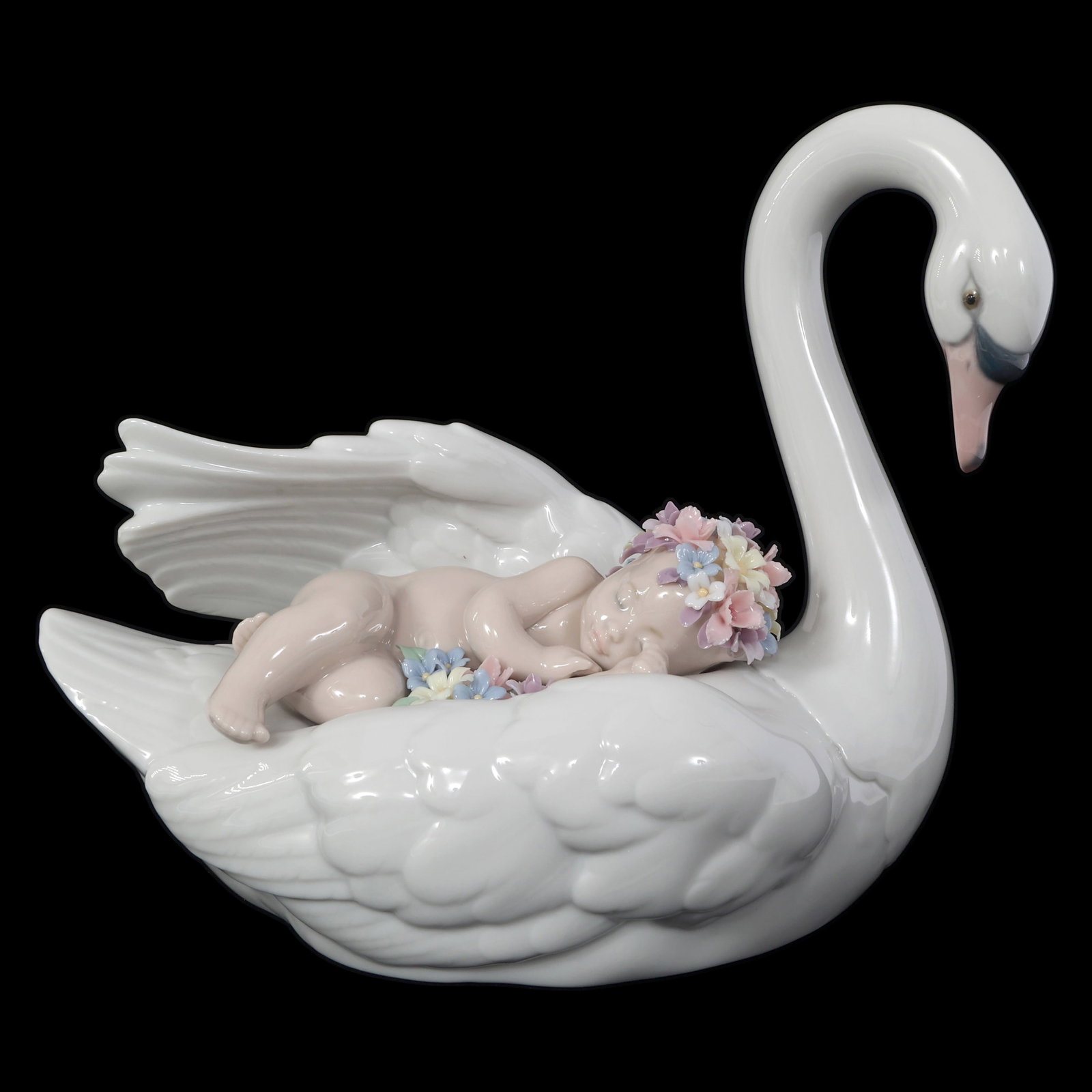 LLADRO PORCELAIN FIGURINE "DRIFTING THROUGH DREAMLAND" (1 of 7)