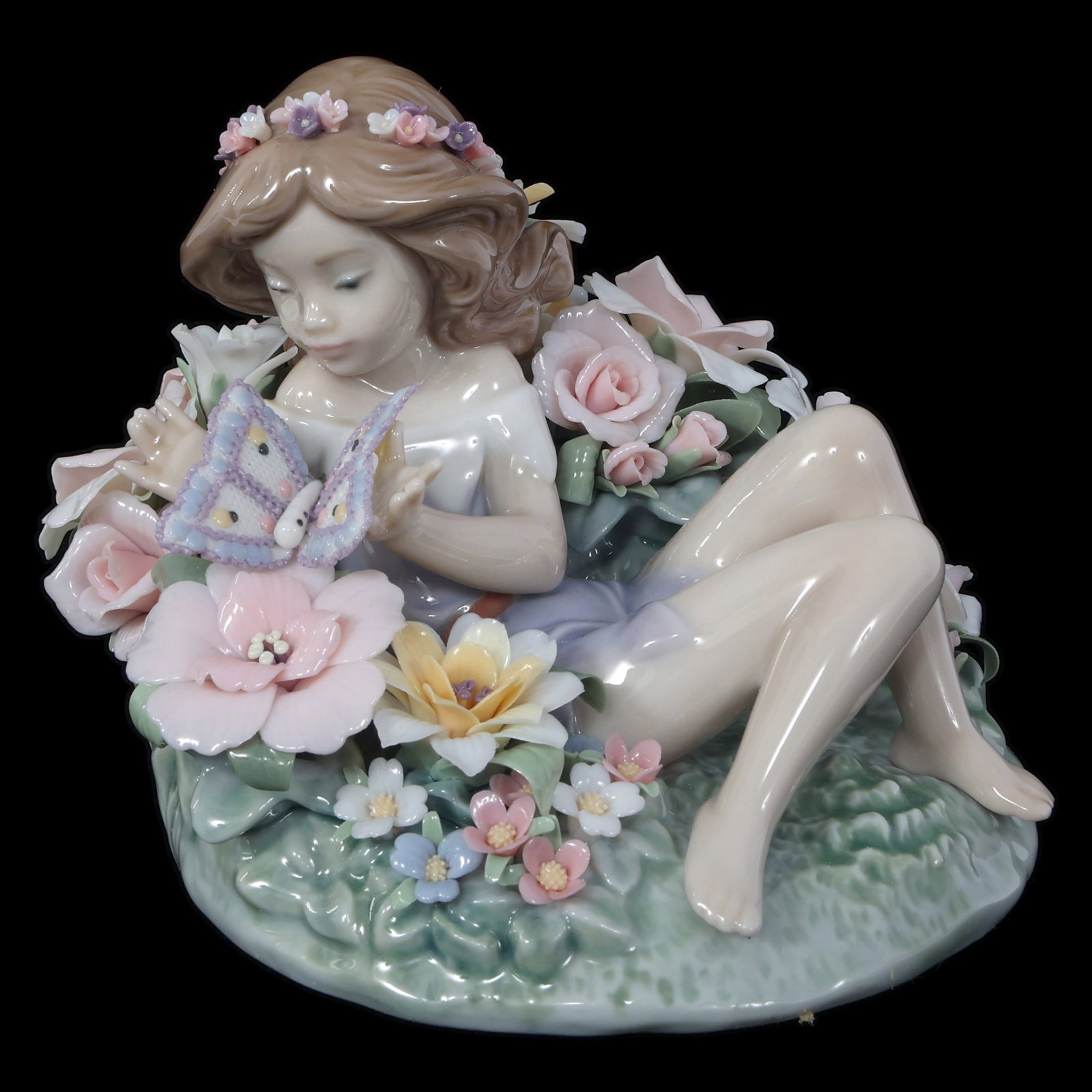 LLADRO PORCELAIN FIGURINE "SPRITE" (1 of 8)