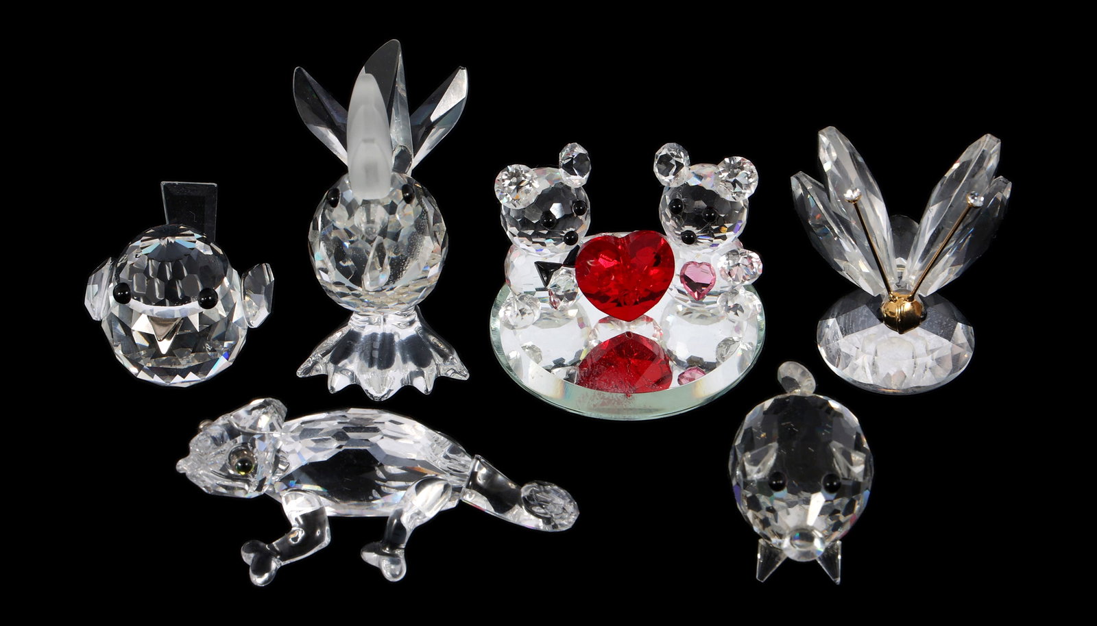 SWAROVSKI CRYSTAL FIGURINES - LOT OF 6 (1 of 15)