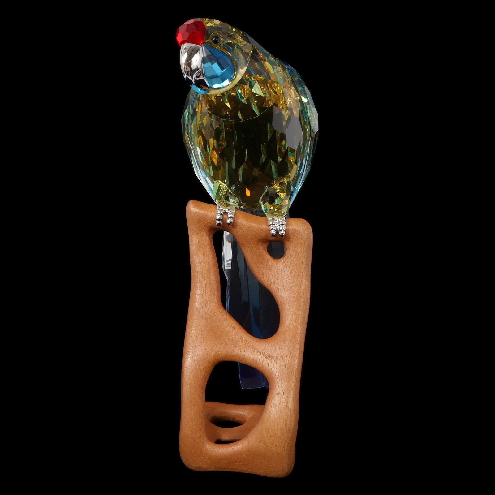 SWAROVSKI CRYSTAL FIGURINE "GREEN ROSELLA" JONQUIL (1 of 6)
