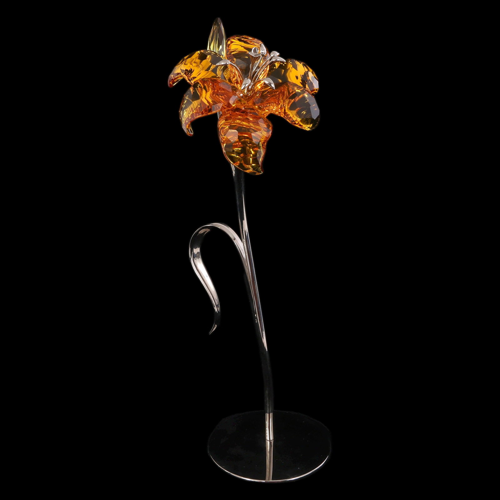 SWAROVSKI CRYSTAL PARADISE FLOWERS "DILLIA" FIGURINE (1 of 6)