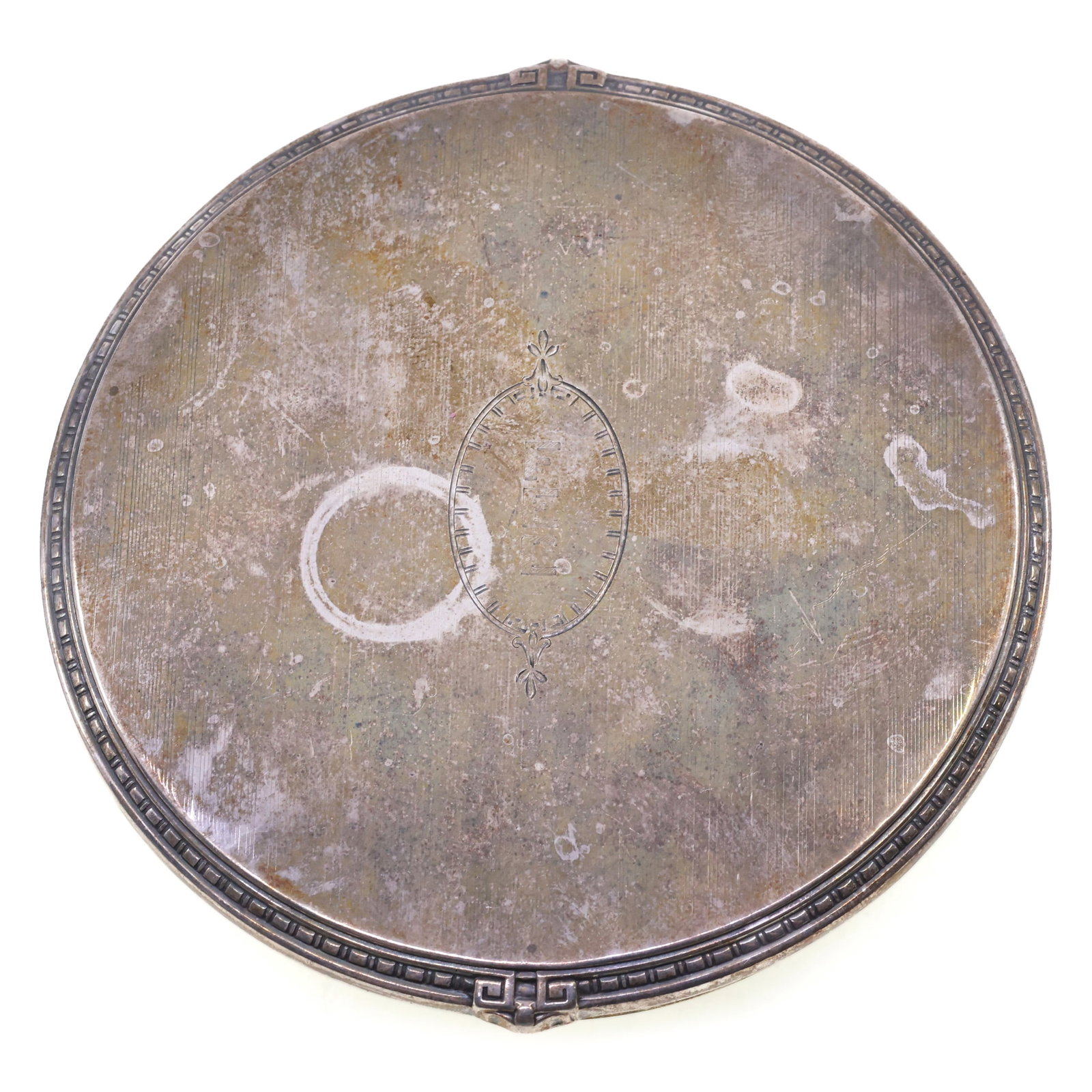 STERLING SILVER McCHESNEY CO. HOLLOWWARE ROUND LID (1 of 7)