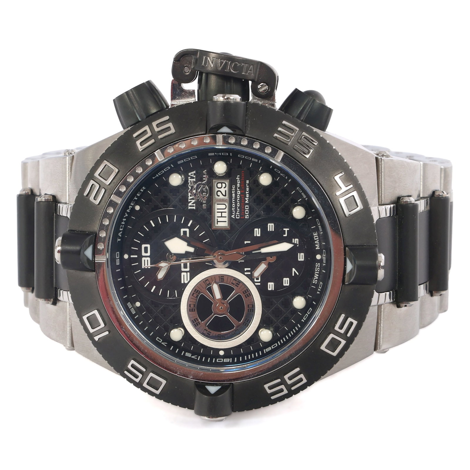MEN'S INVICTA AUTOMATIC SUBAQUA NOMA IV 6521 WRISTWATCH (1 of 5)
