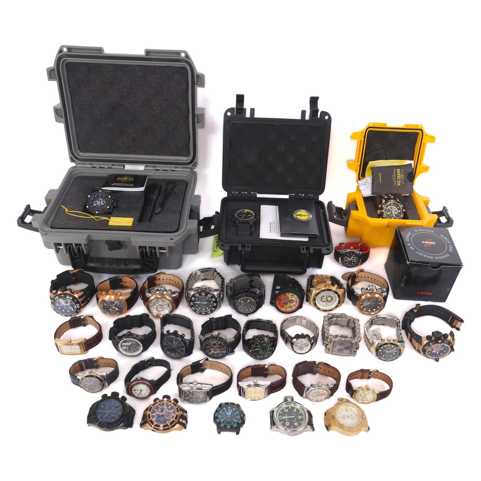 MEN'S STAINLESS STEEL QUARTZ MOVEMENT WRISTWATCHES (1 of 20)