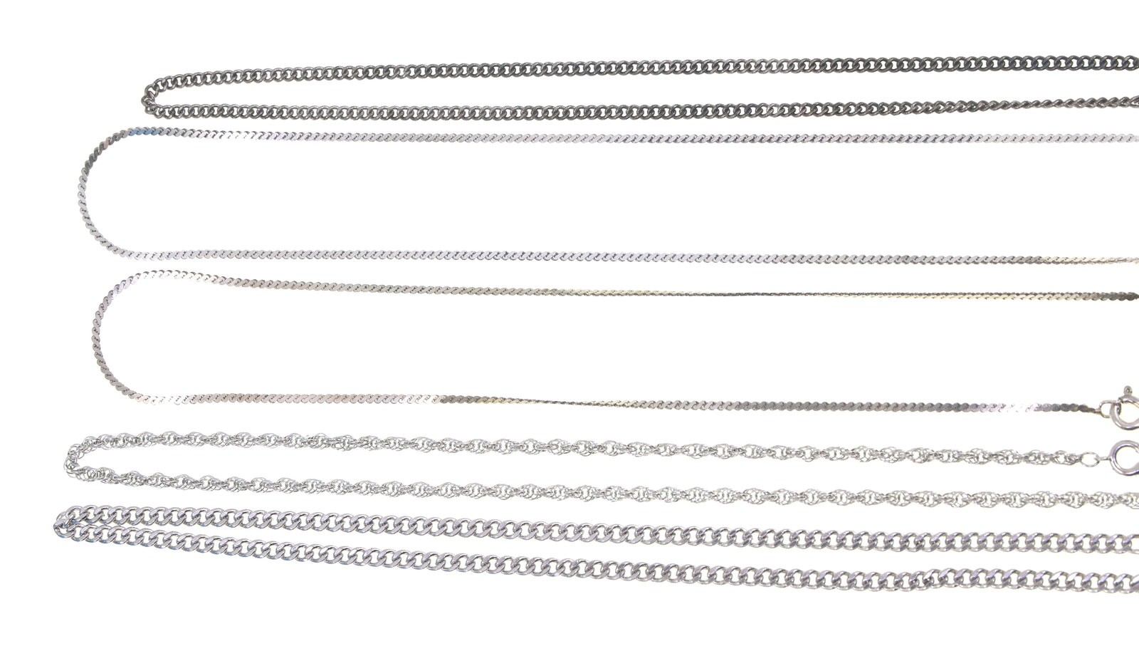 STERLING SILVER CHAINS - 11