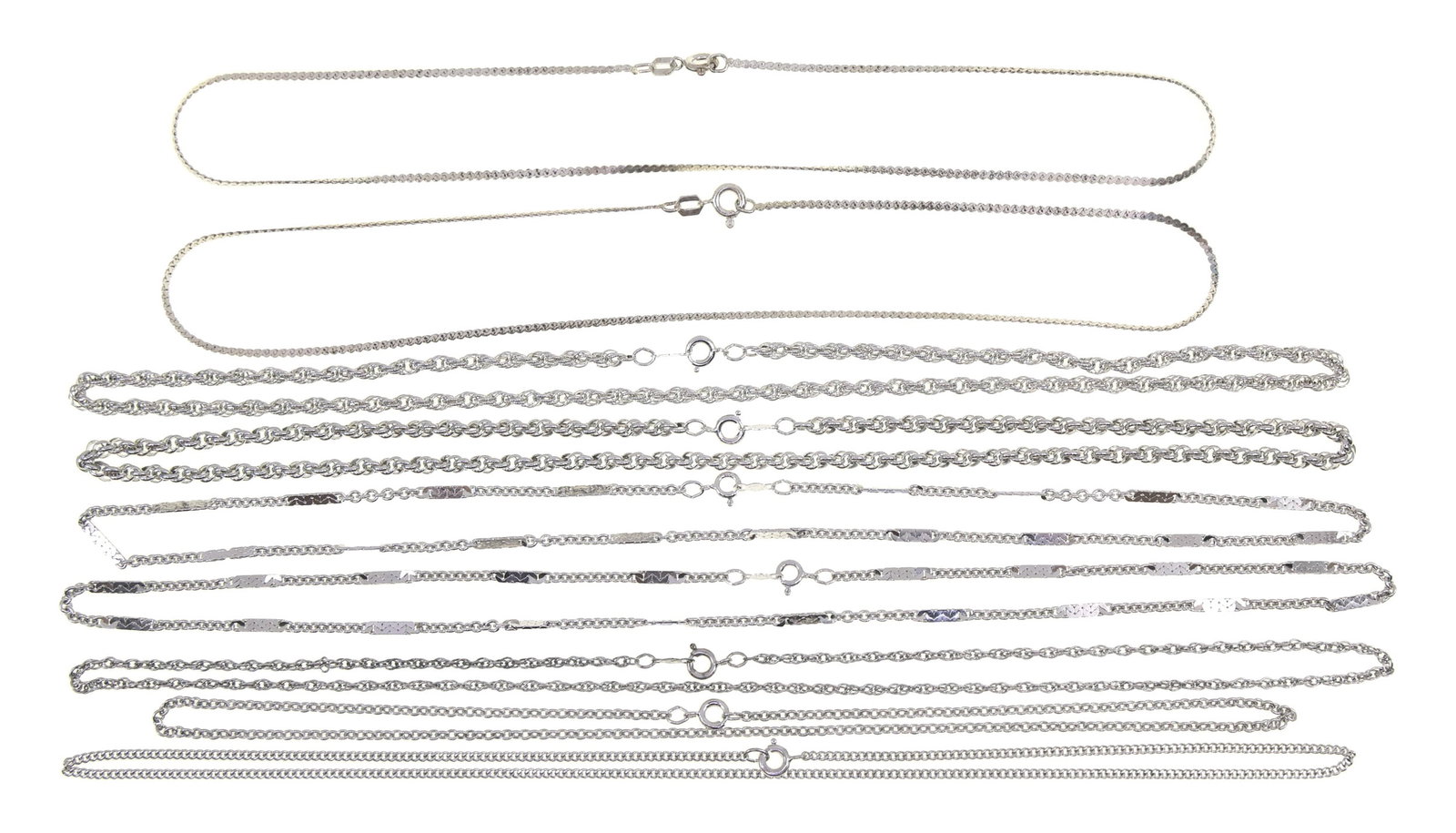 STERLING SILVER CHAINS - 2