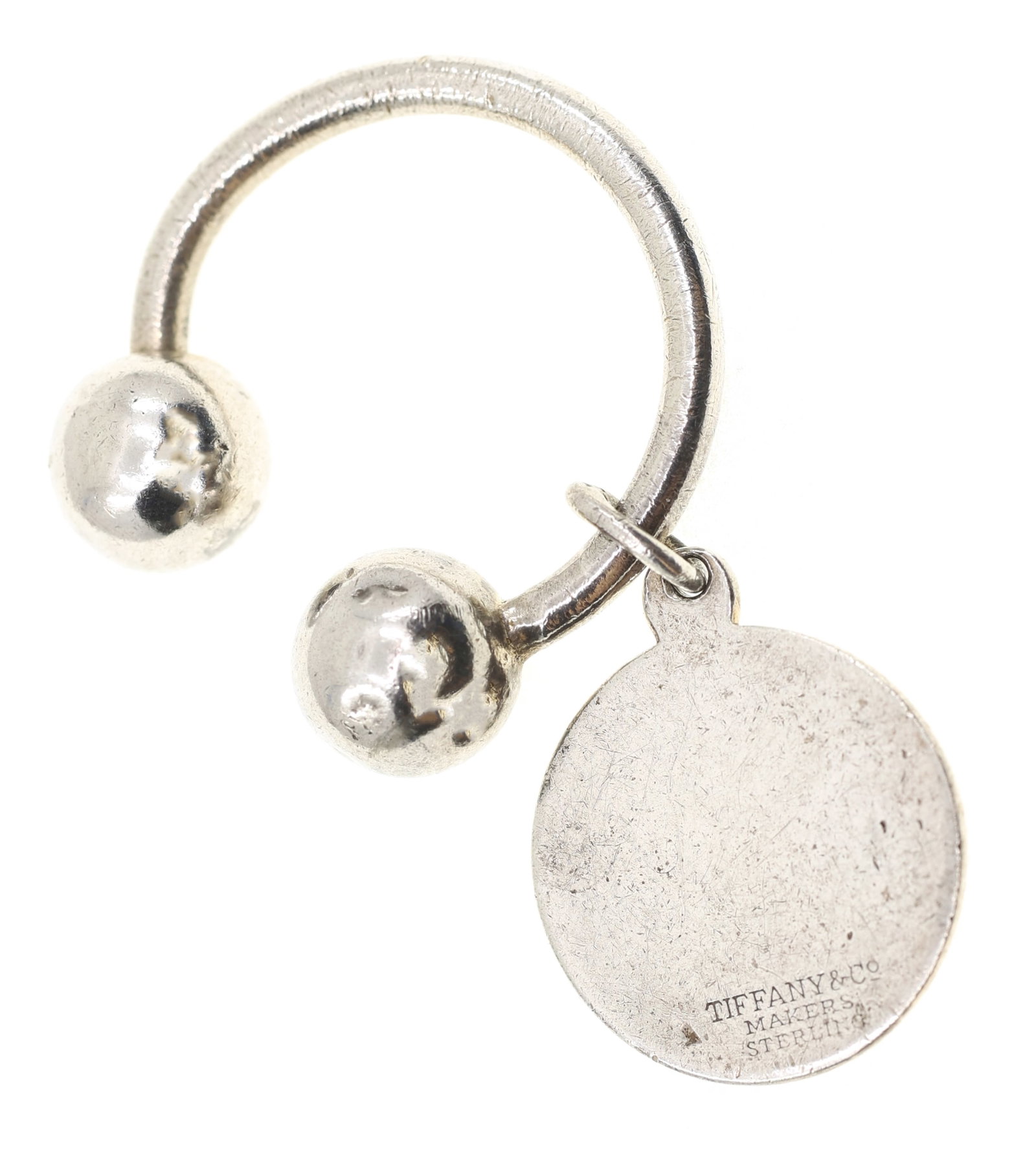 STERLING SILVER TIFFANY & CO. HORSESHOE KEYCHAIN (1 of 4)