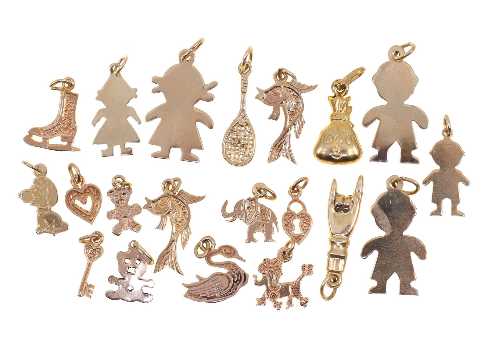 14K YELLOW GOLD NOVELTY CHARMS (1 of 4)