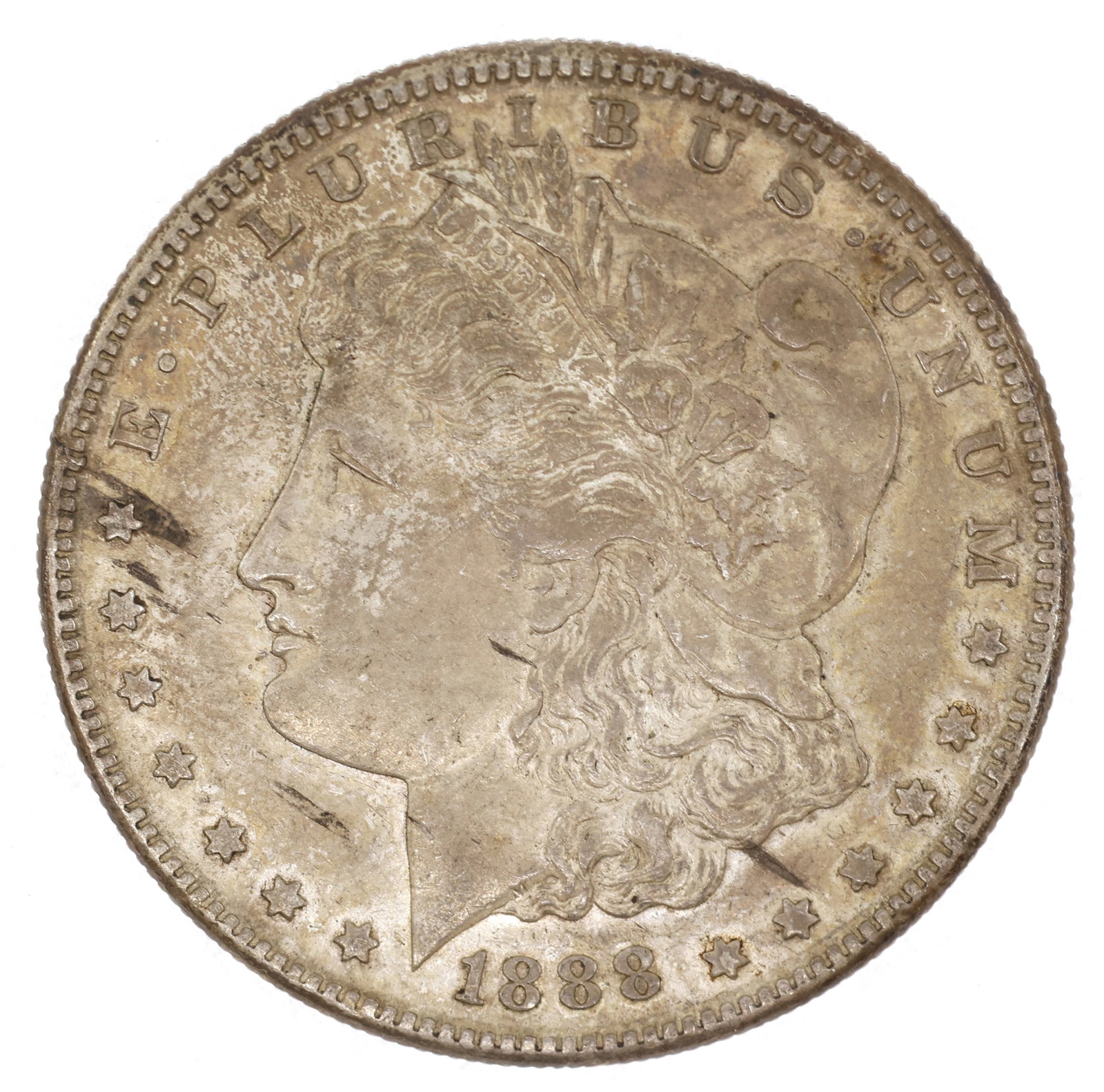 1888-S US SILVER MORGAN DOLLAR COIN - BETTER DATE (1 of 2)