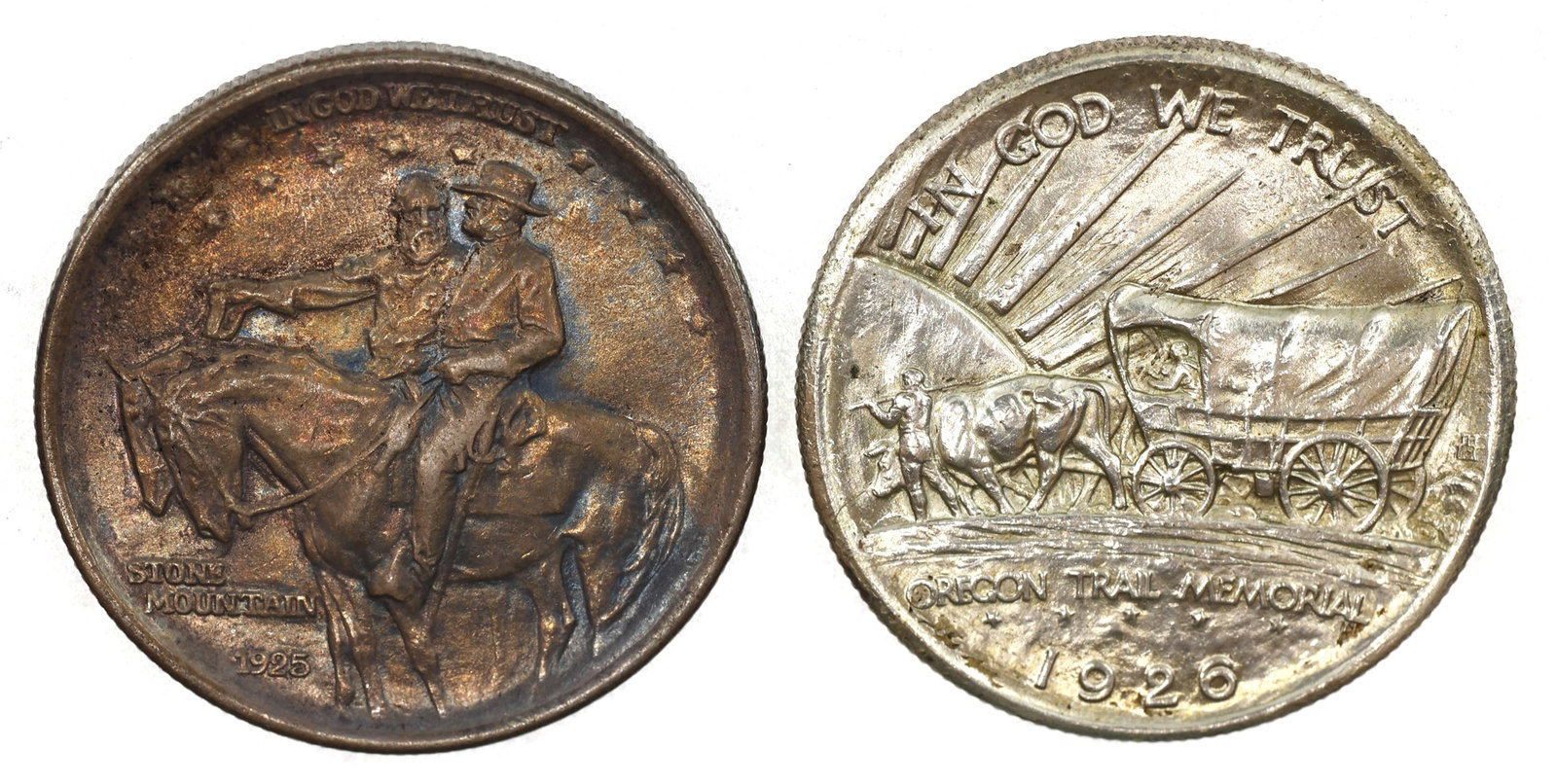 1925 & 1926 US .900 SILVER COMMEMORATIVE 50C COINS (1 of 2)