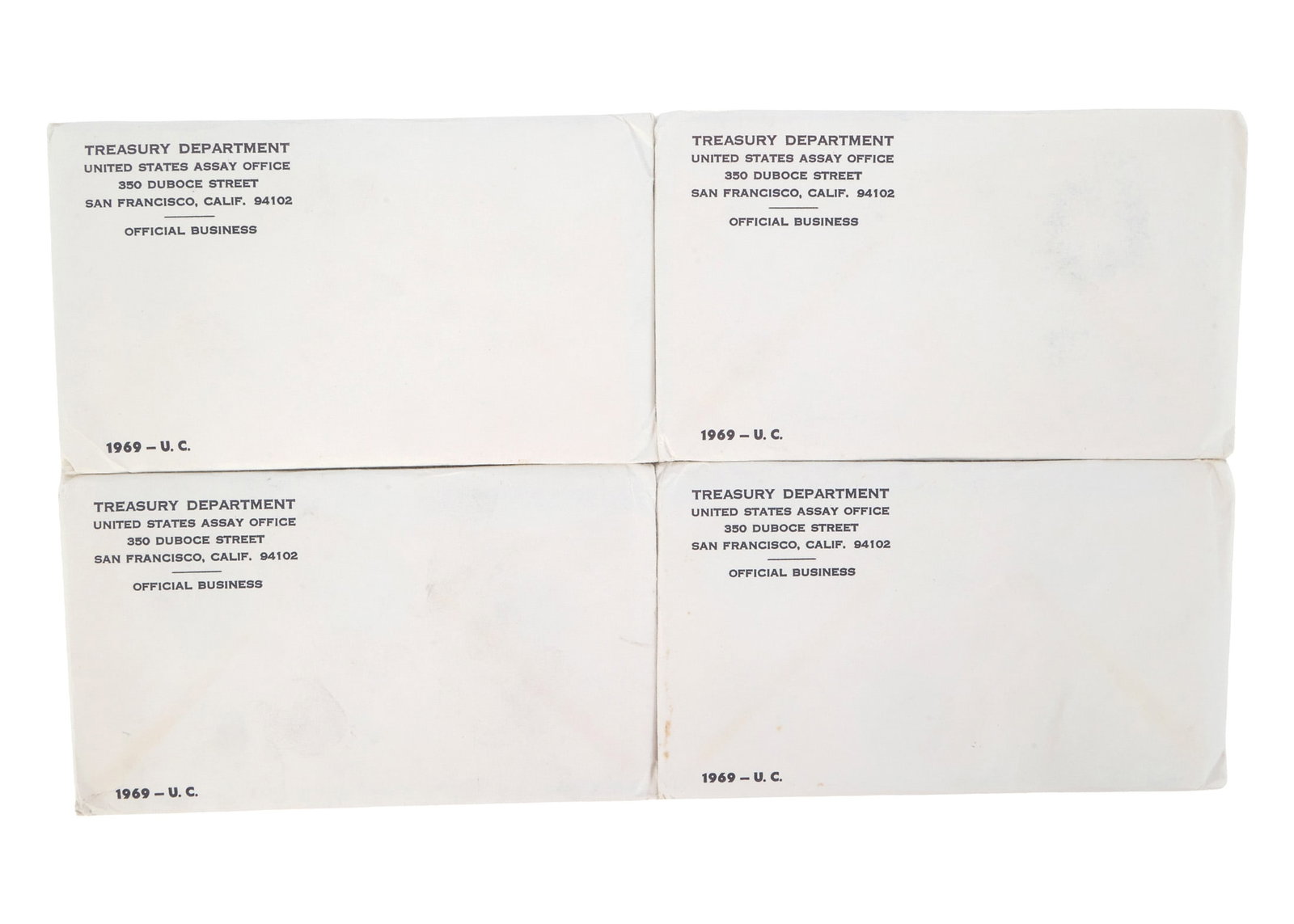 1969 UNITED STATES UNCIRCULATED MINT SETS (1 of 4)