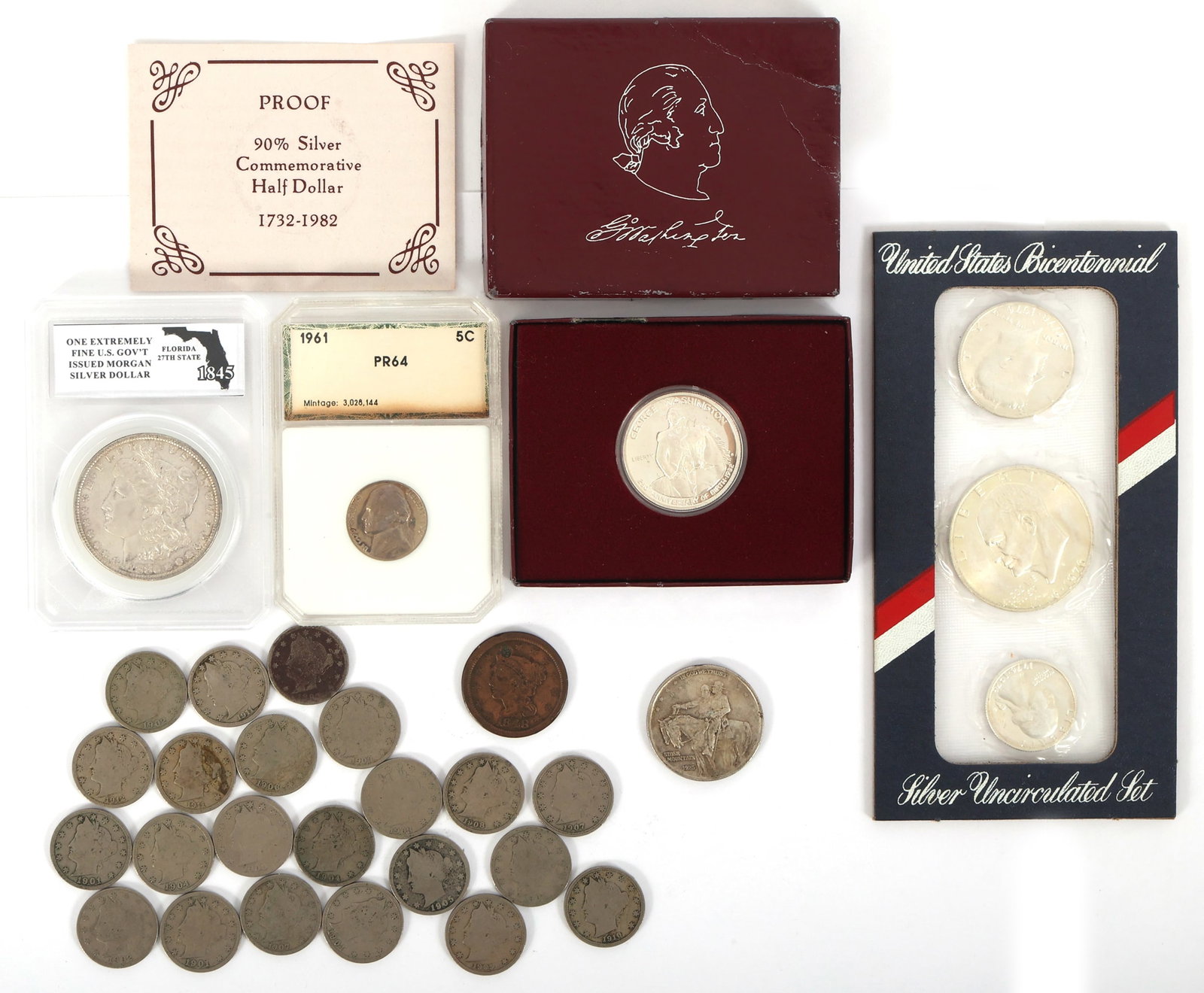 US COIN COLLECTOR EXPLORER LOT - PROOF, MINT, CIRC (1 of 9)