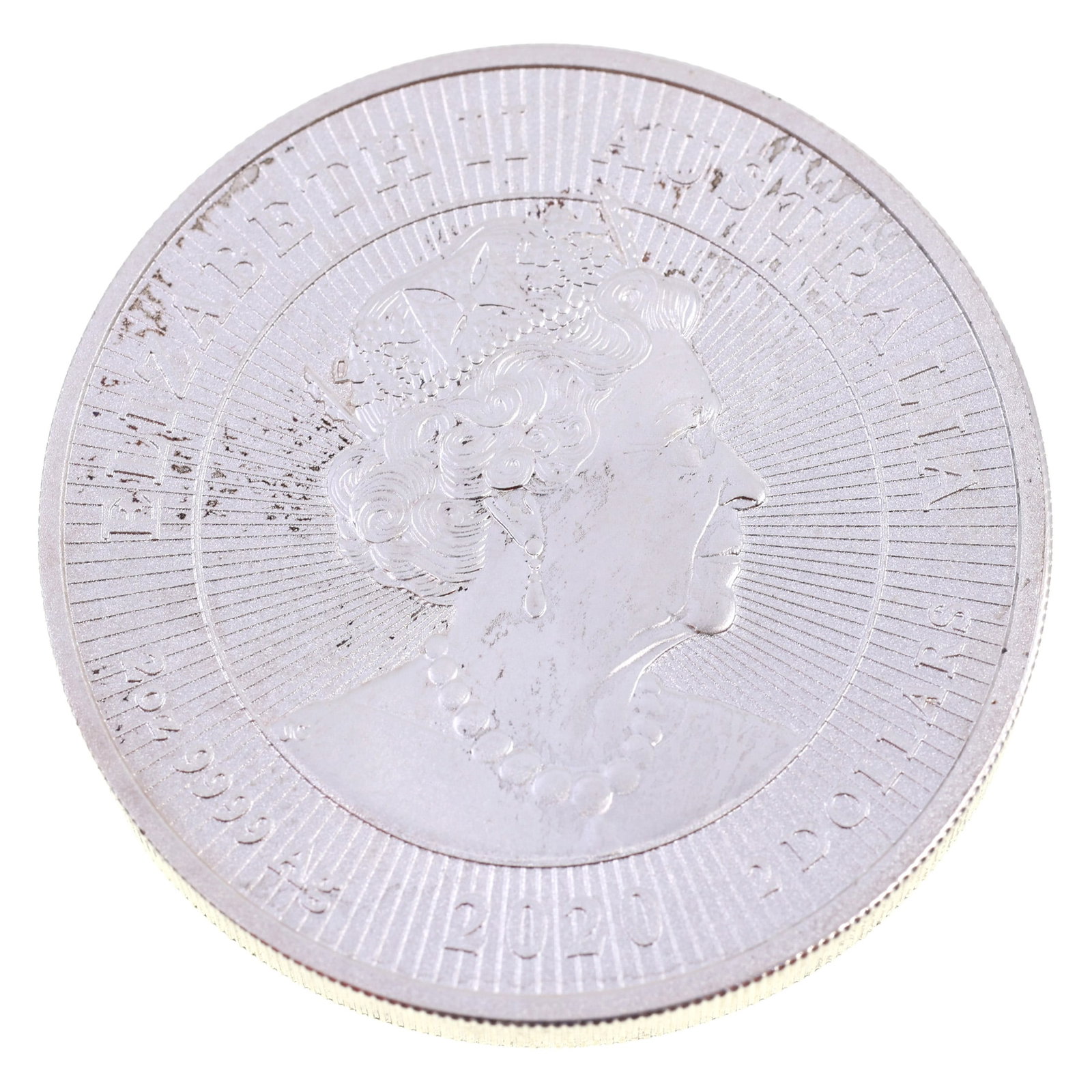 2020 .999 SILVER AUSTRALIAN $2 KOOKABURRA 2 OZT COIN (1 of 2)