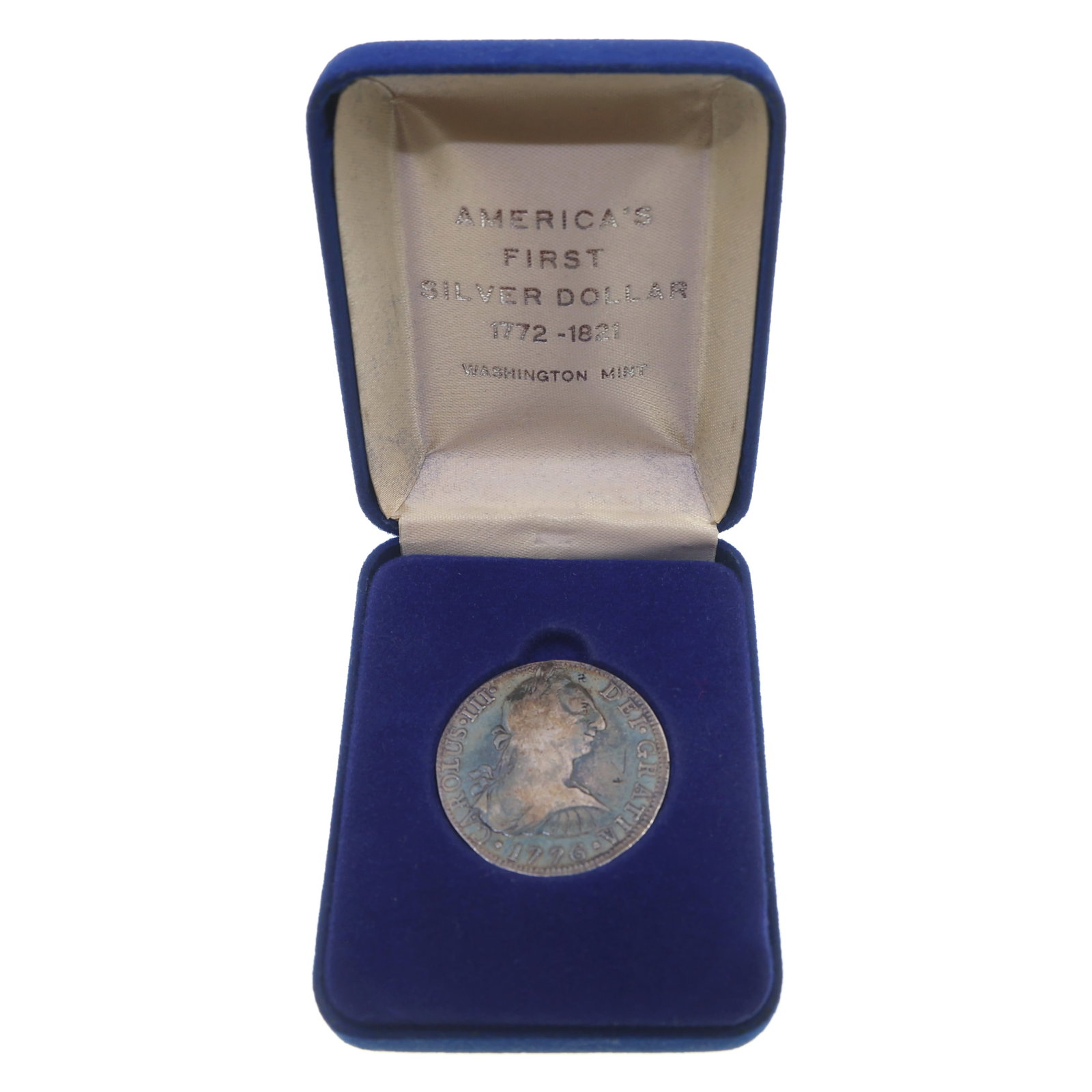 MODERN RESTRIKE .900 SILVER SPANISH 8 REALES COIN (1 of 3)