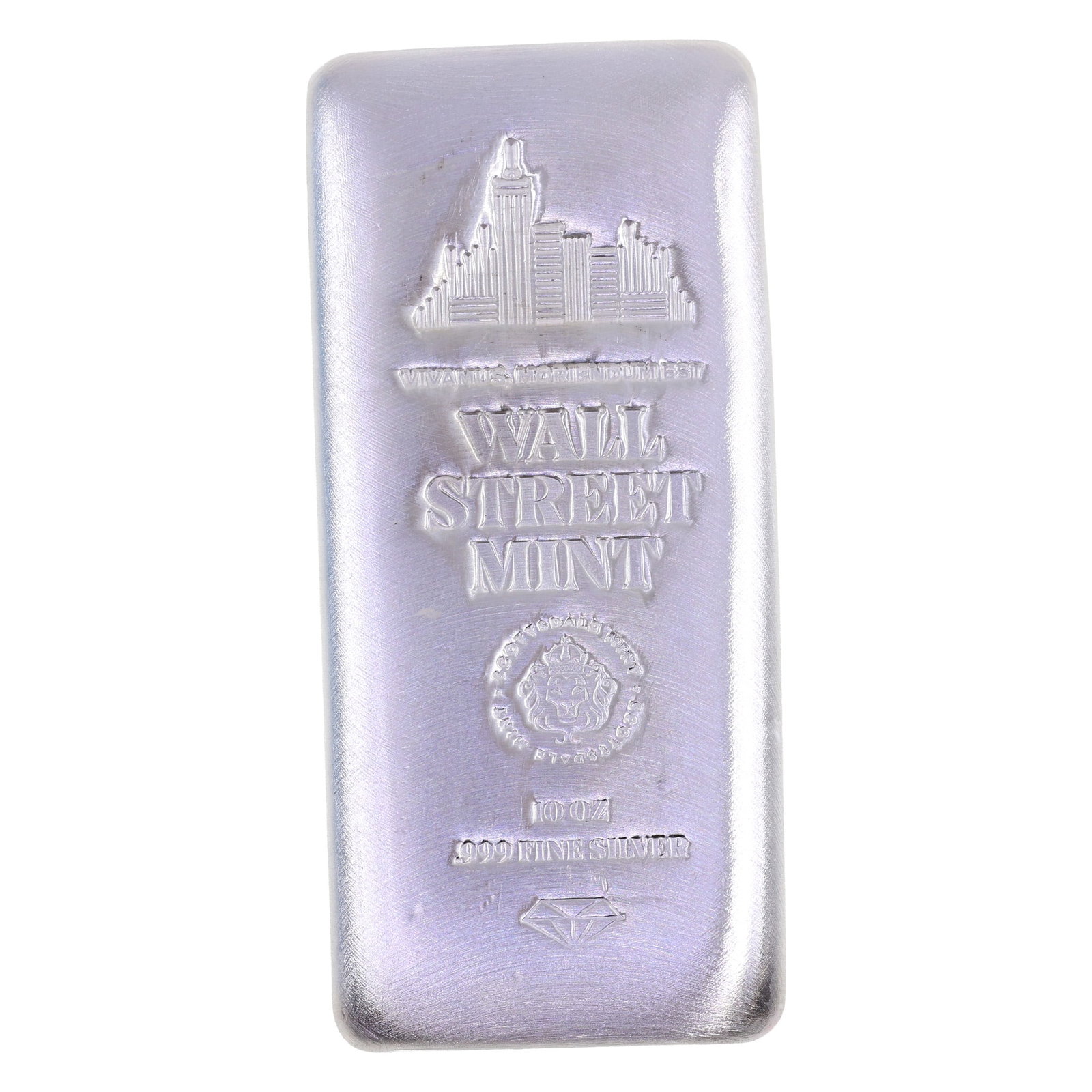 .999 SILVER WALL STREET MINT 10 OZ BAR (1 of 2)