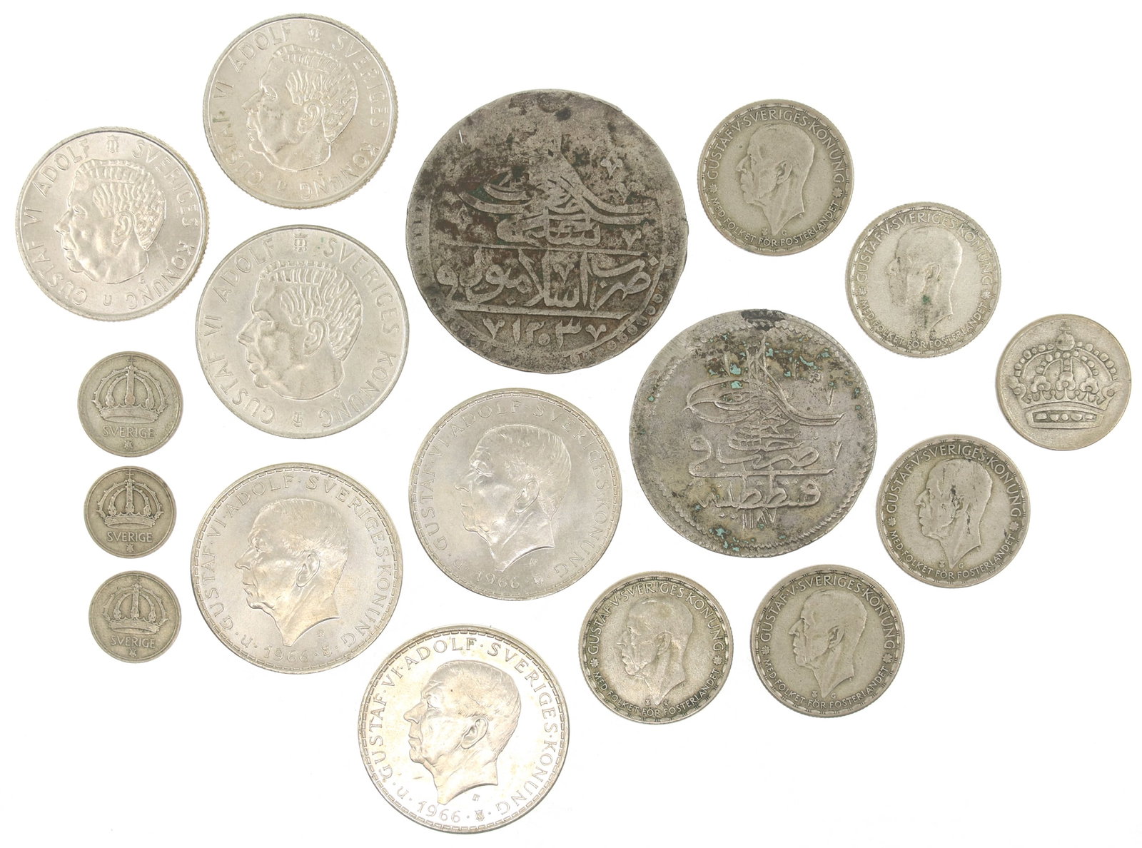 FOREIGN COINS - .400 & .475 SILVER (1 of 8)