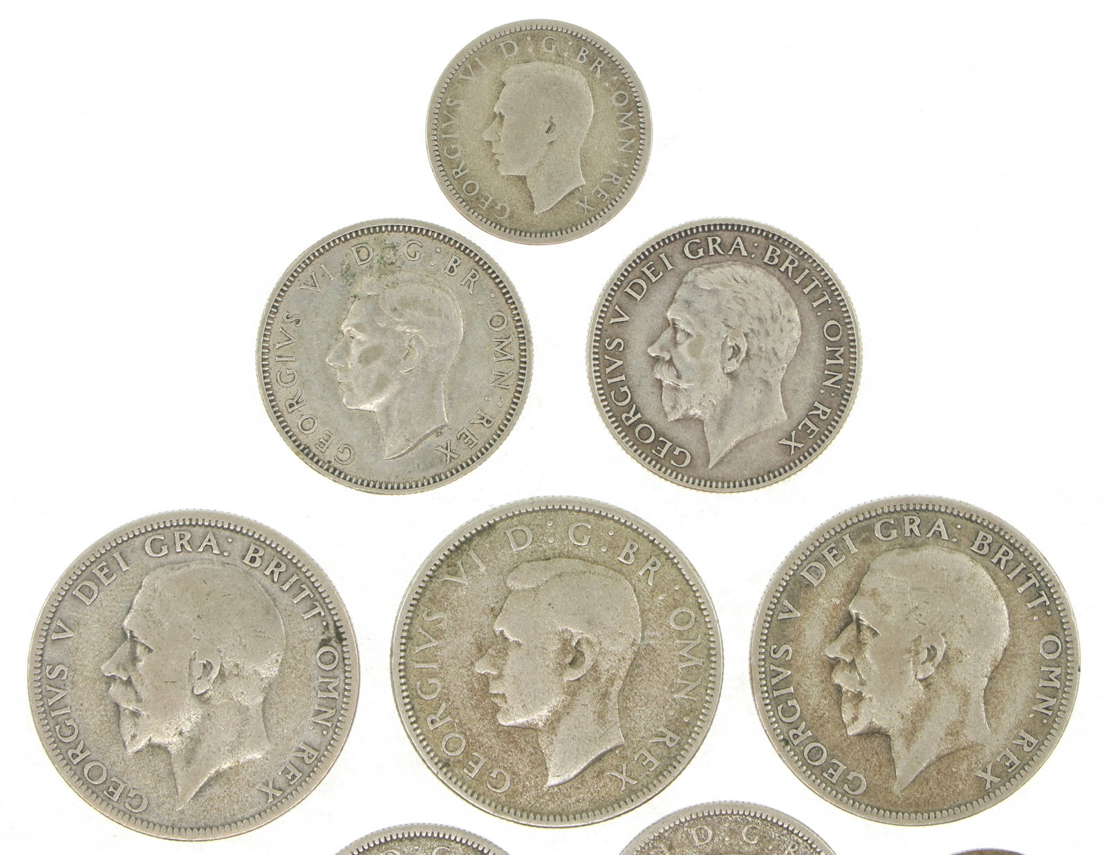 FOREIGN .500 SILVER COINS - 2