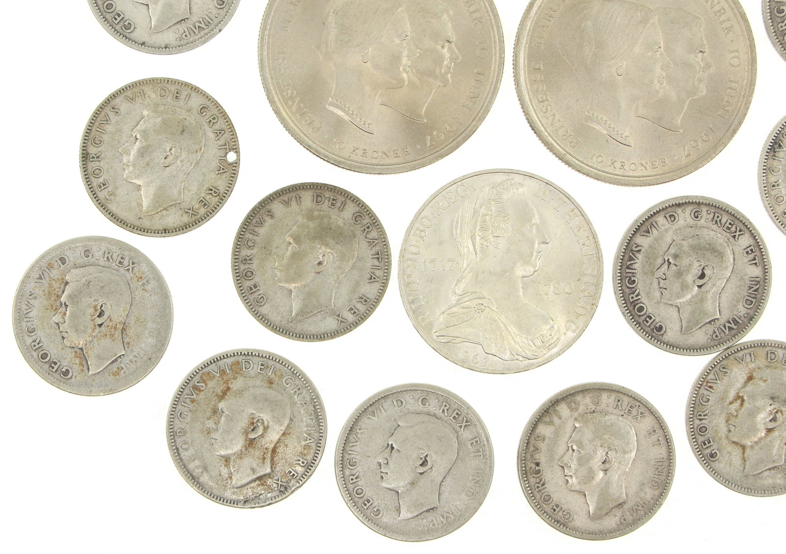 FOREIGN .800 SILVER COINS - 3