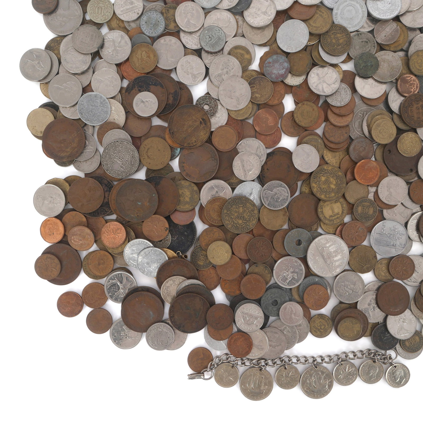 WORLD COIN EXPLORER LOT - 10