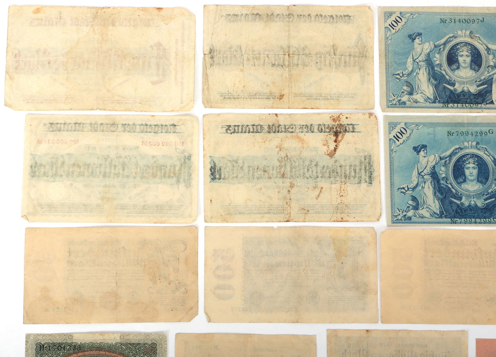 1908-1923 GERMAN BANKNOTES - 7