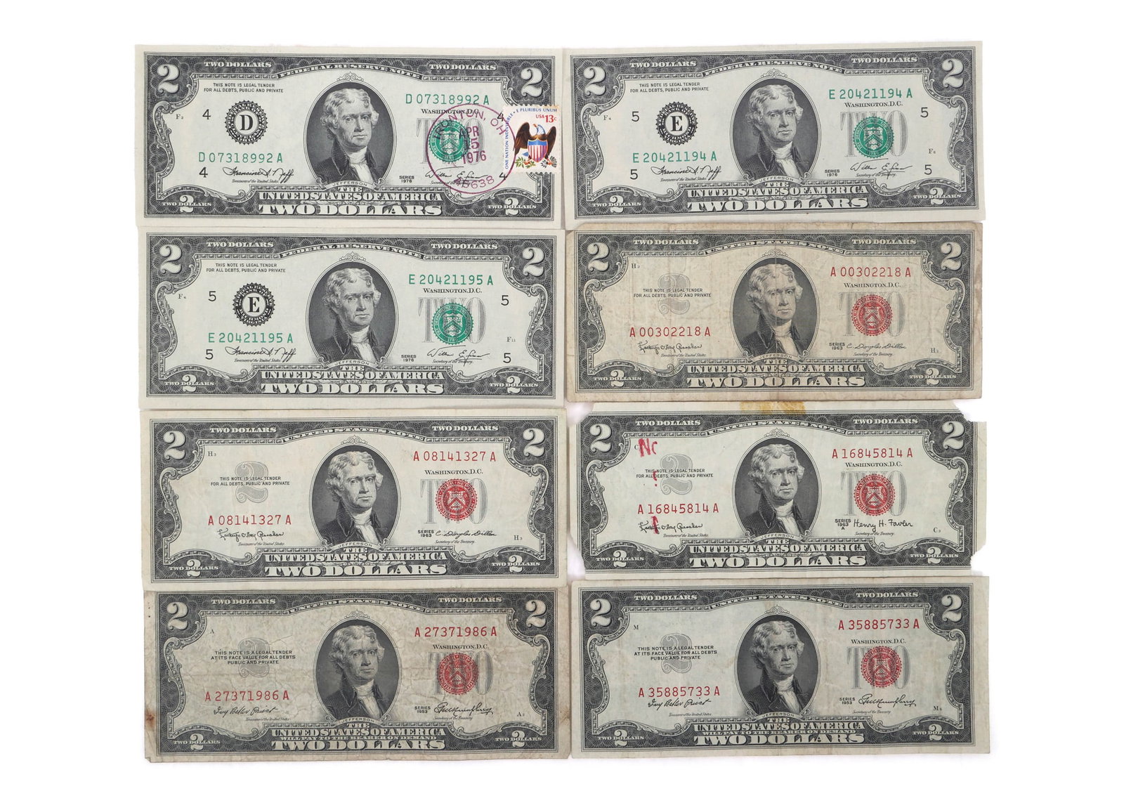 US $2 FEDERAL RESERVE NOTES (1 of 5)