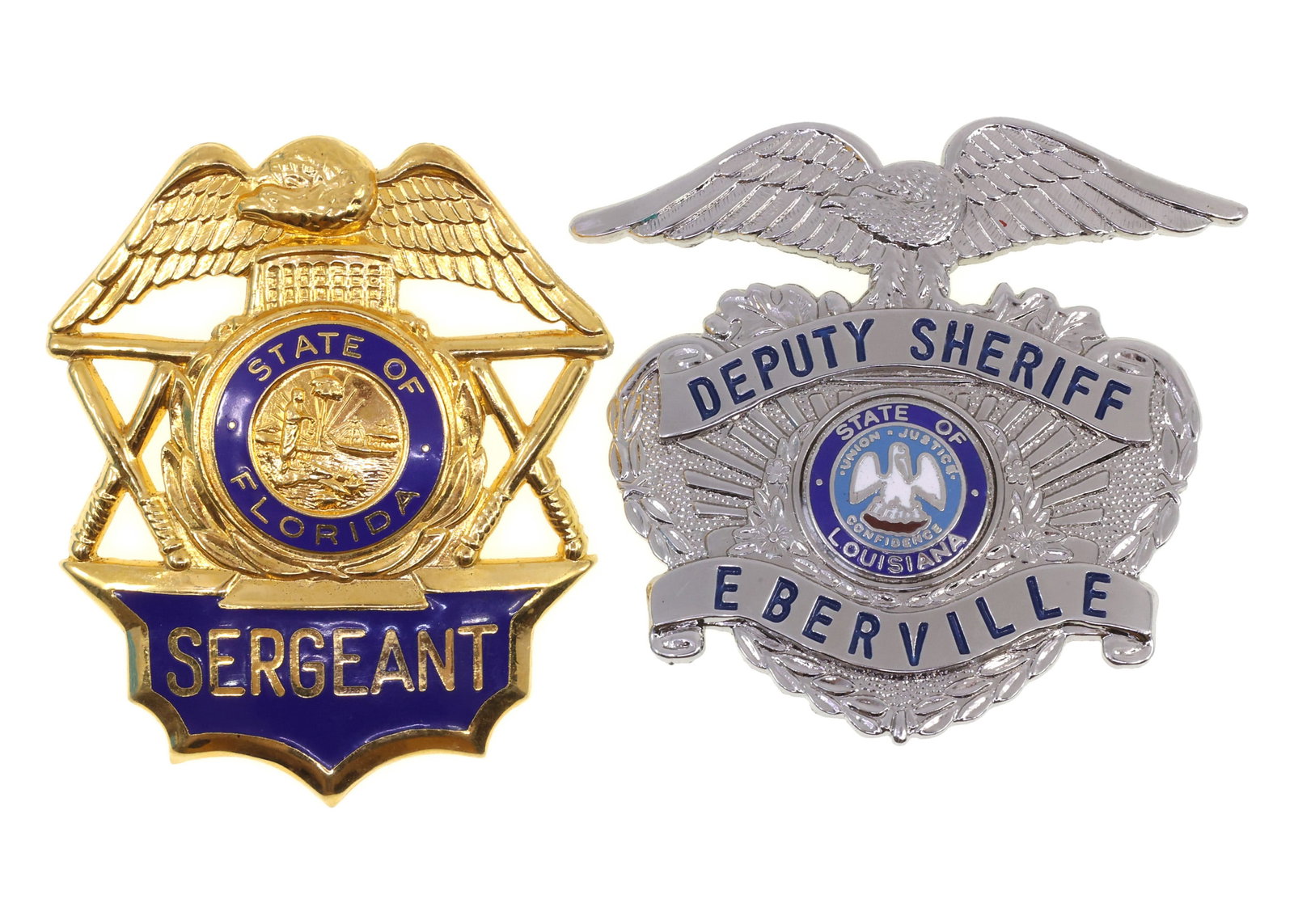 REPLICA/SALES SAMPLE LAW ENFORCEMENT BADGES (1 of 5)