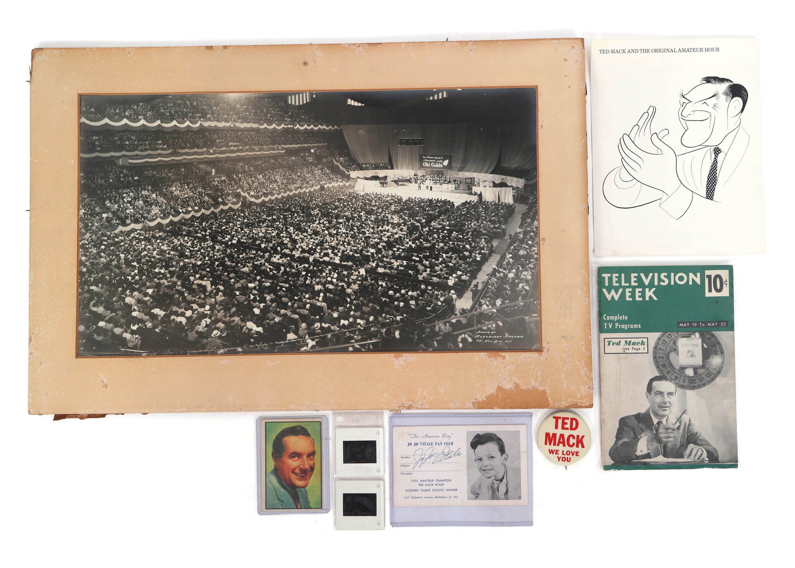 AMATEUR HOUR TED MACK SOUVENIRS & EPHEMERA (1 of 7)