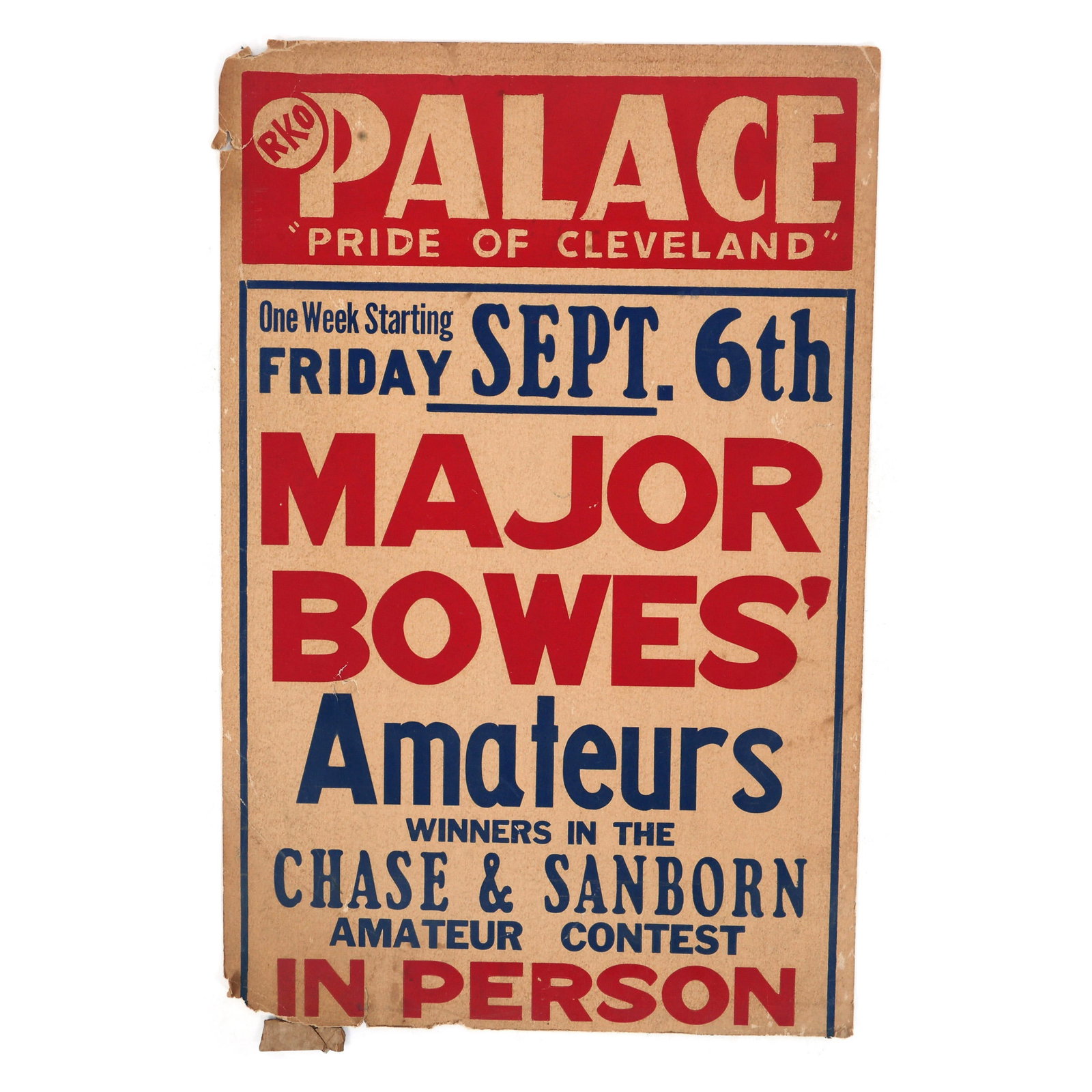 MAJOR BOWES AMATEUR HOUR WINNERS ADVERTISEMENT POSTER (1 of 4)