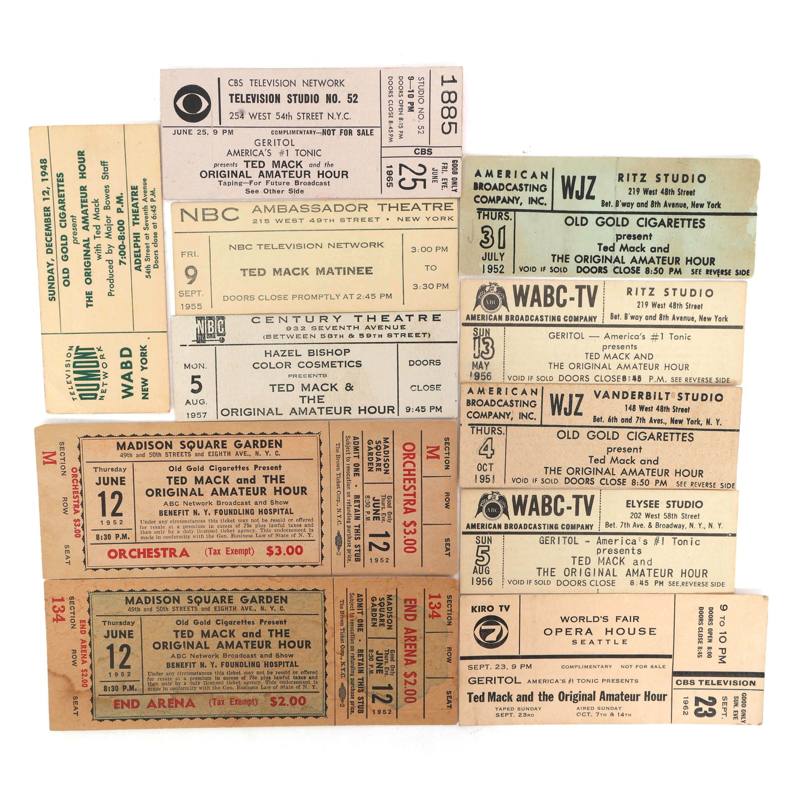 TED MACK AND THE ORIGINAL AMATEUR HOUR TICKETS (1 of 8)