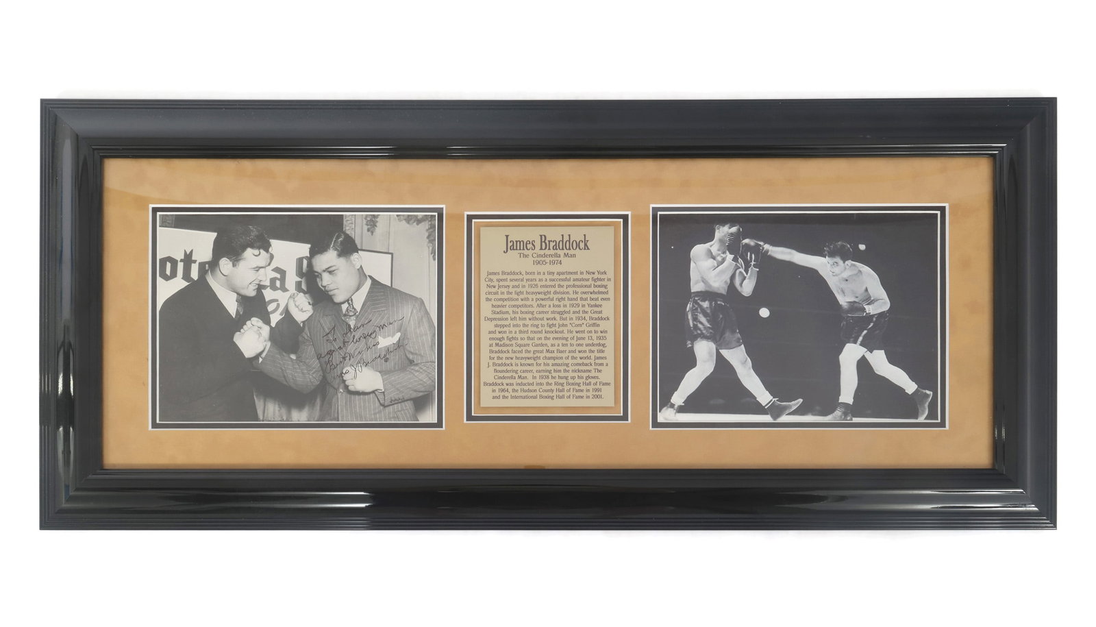 JAMES BRADDOCK CINDERELLA MAN SIGNED PHOTOGRAPH (1 of 7)
