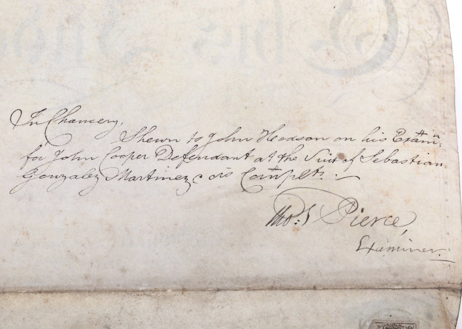 1816 BRITISH MORTGAGE DOCUMENT - 7