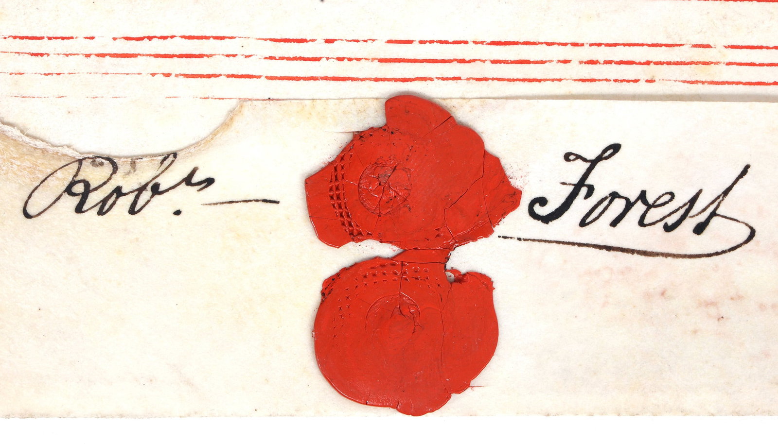 1820 BRITISH PARCEL RELEASE DOCUMENT - 5