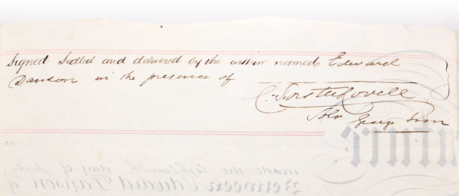1862 BRITISH MORTGAGE DOCUMENT - 7