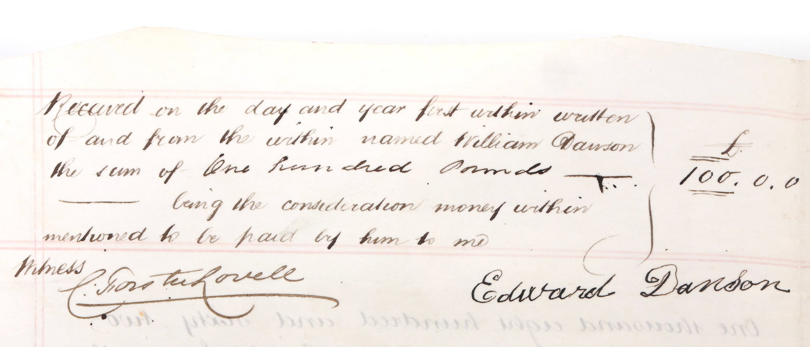 1862 BRITISH MORTGAGE DOCUMENT - 8