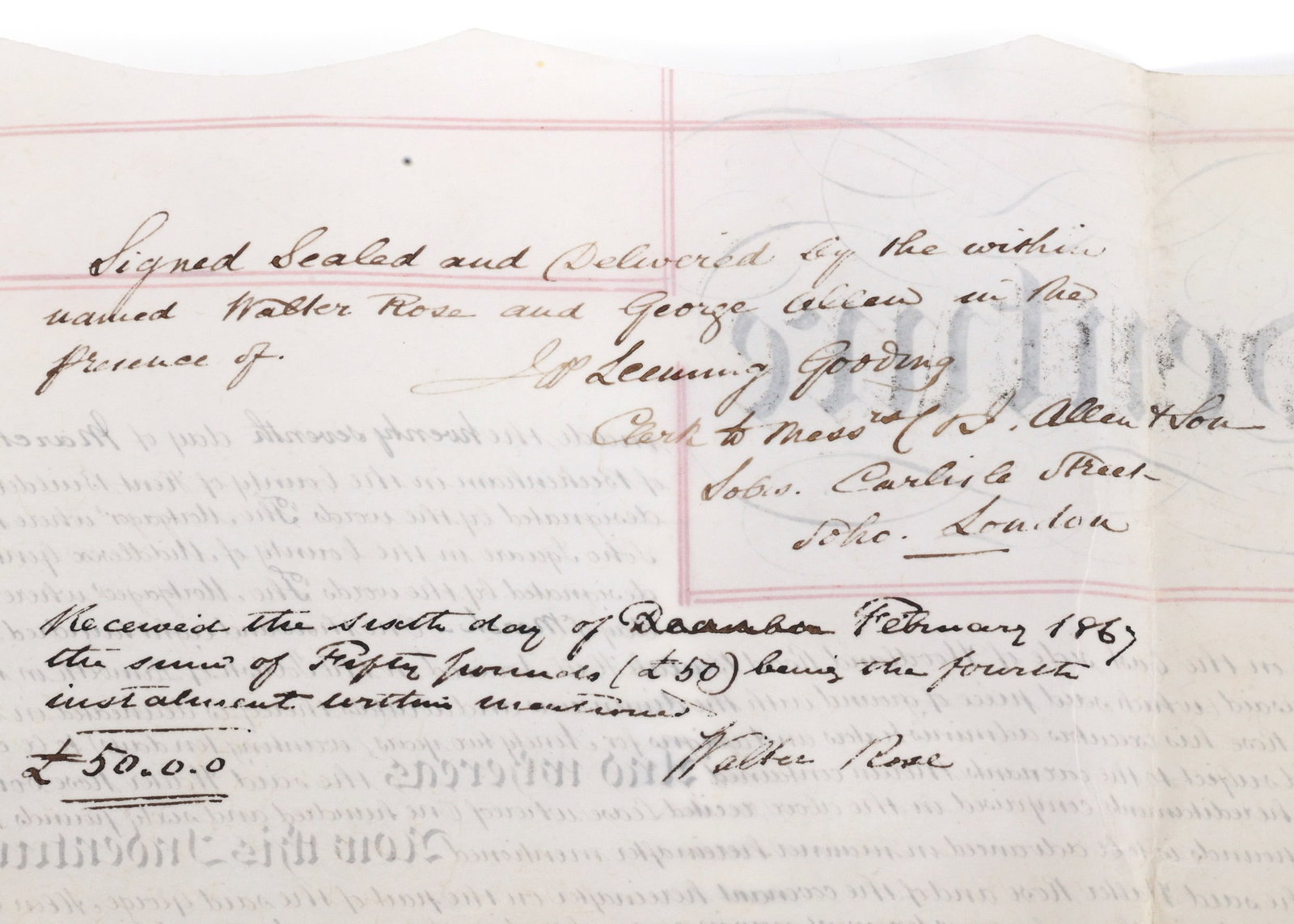 1866 BRITISH MORTGAGE DOCUMENT - 7