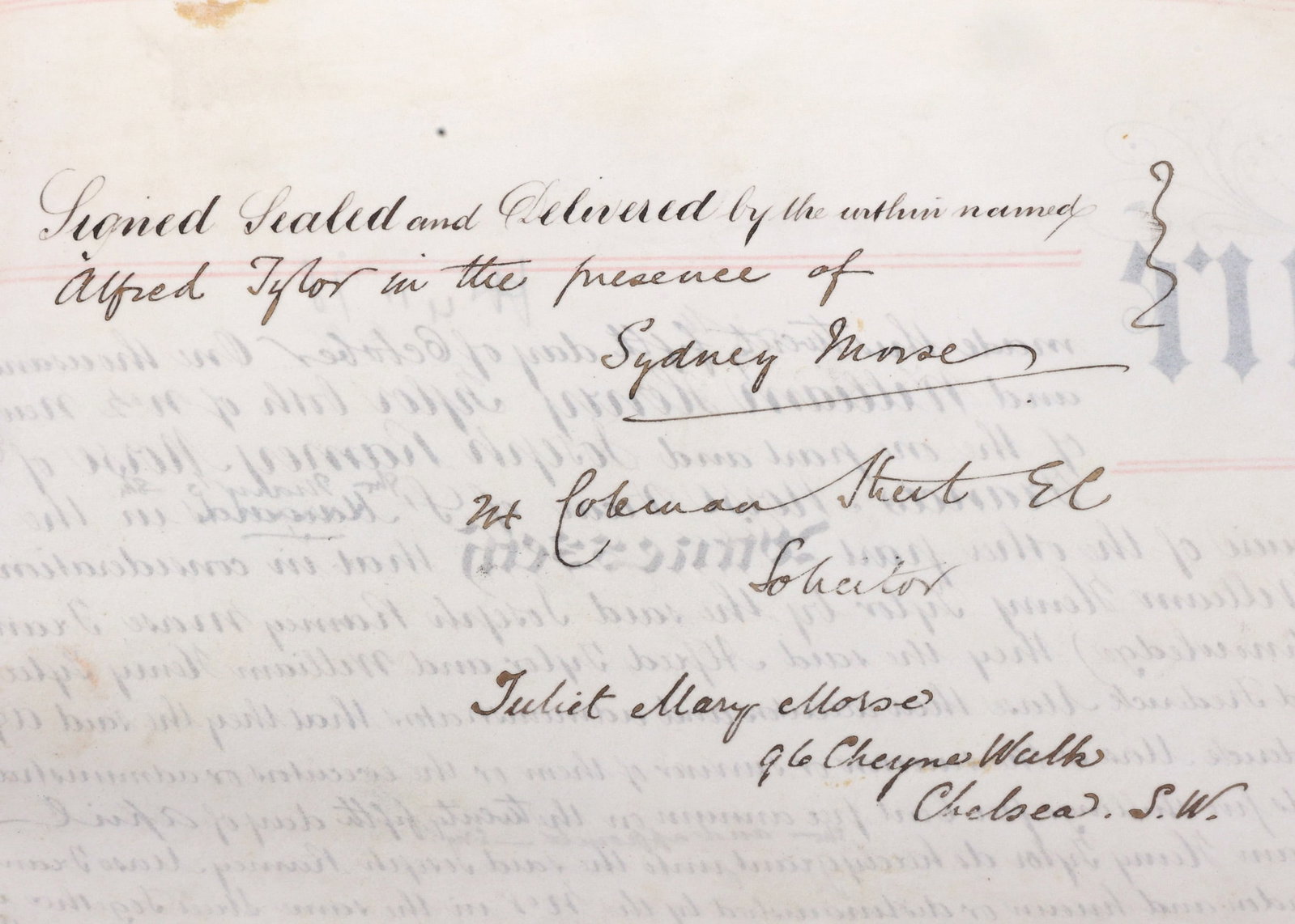 1878 BRITISH MORTGAGE DOCUMENT - 9