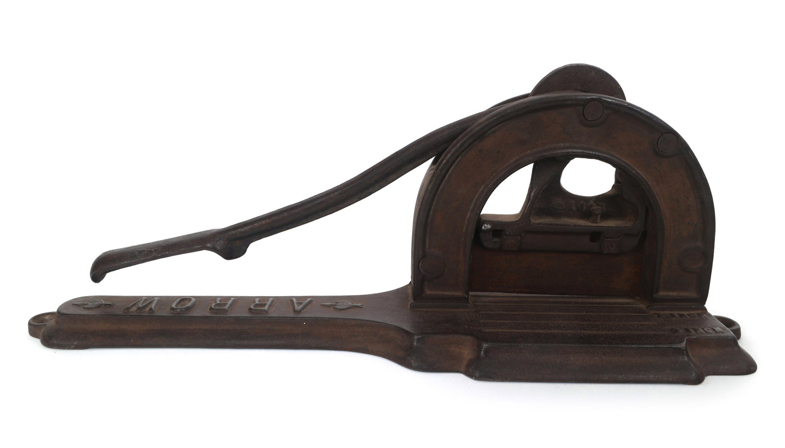 CUPPLES CO. ARROW CAST IRON TOBACCO CUTTER (1 of 9)